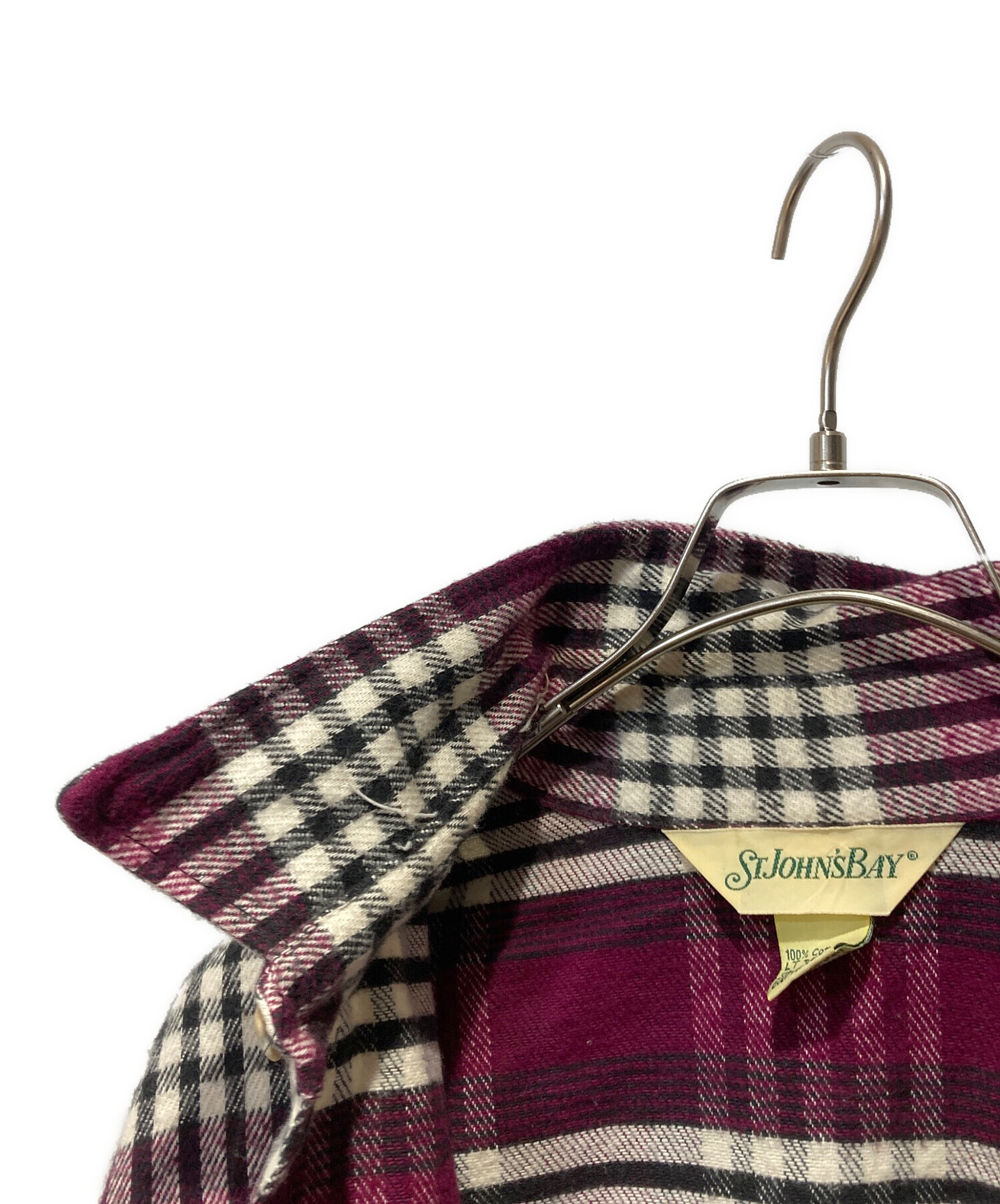 中古・古着通販】ST JOHN'S BAY (セントジョンズベイ) ヘビネルシャツ