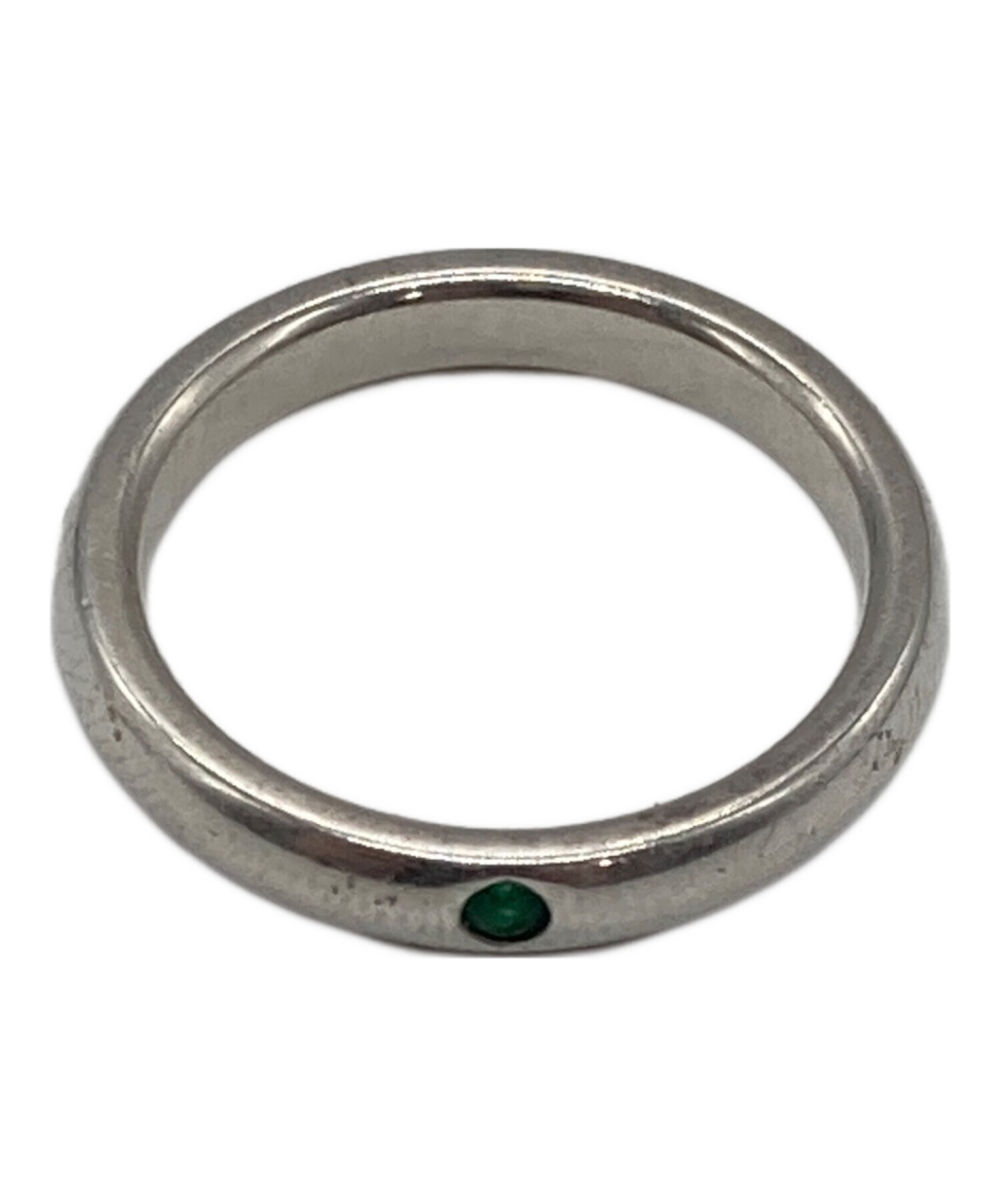 Tiffany エメラルド　バンドリング　シルバー　Ag925 11.5号 中古・古着通販】Tiffany & Co. (ティファニー) エメラルドバンド