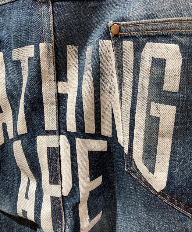 中古・古着通販】A BATHING APE (ア ベイシング エイプ) デニムパンツ
