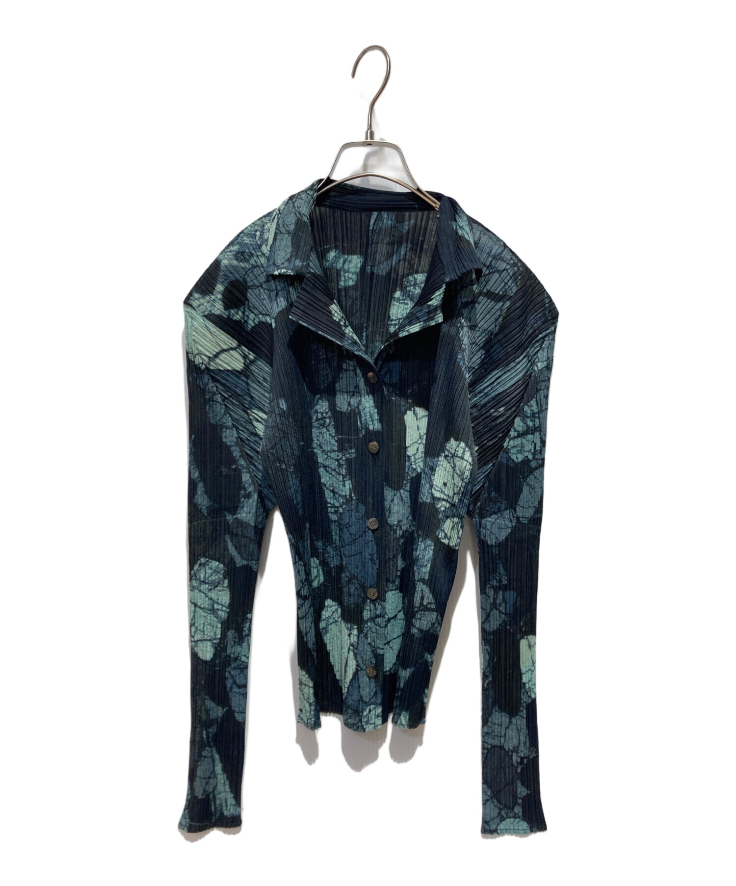 プリーツ プリーズ ／PLEATS PLEASE 長袖シャツ 中古・古着通販】PLEATS PLEASE (プリーツプリーズ) 総柄プリーツ