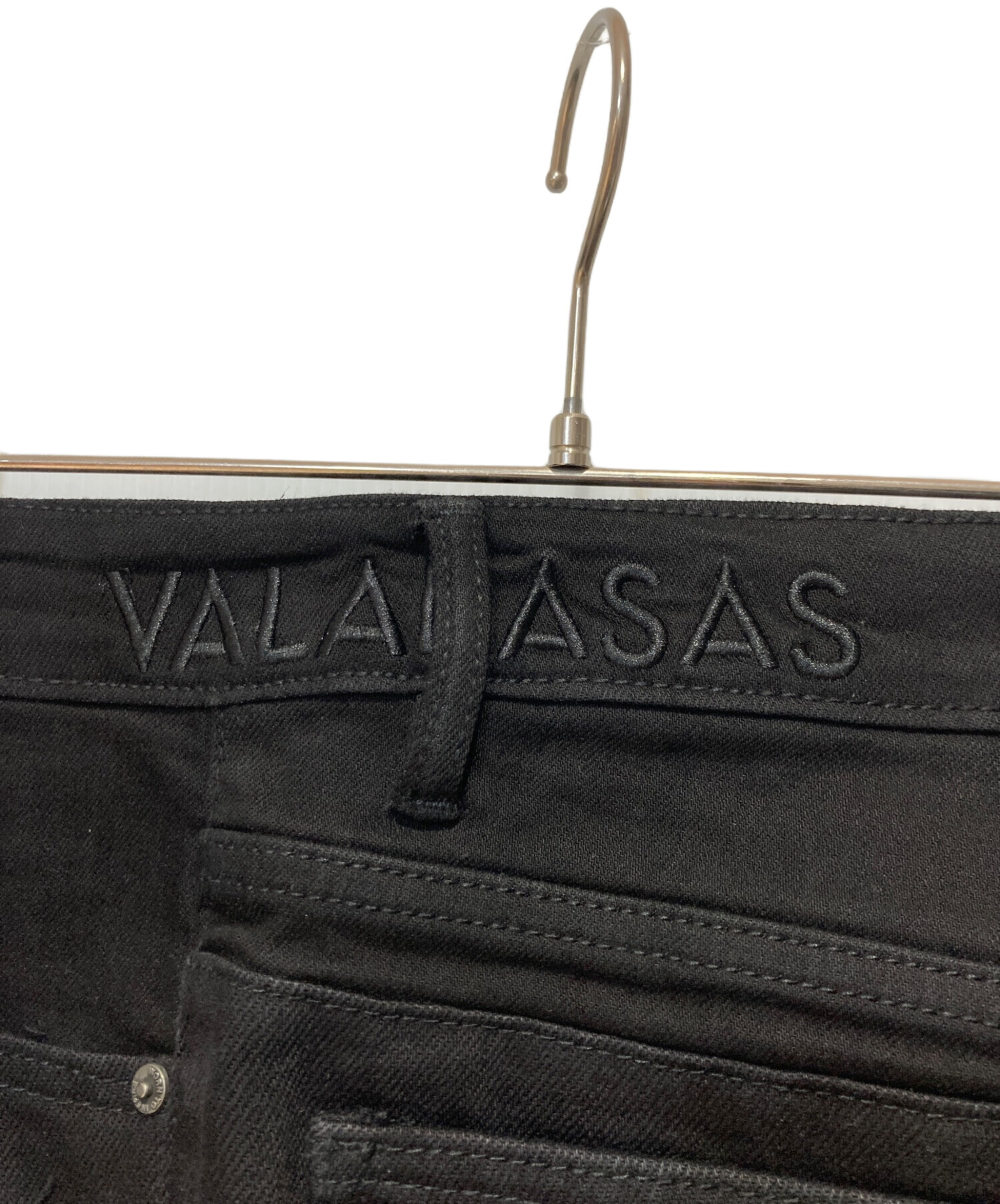 VALABASAS バラバサス ダメージフレアデニム　30新品未使用 VALABASAS ヴァラバサス フレアデニムパンツ EYEORE STACKED FLARE