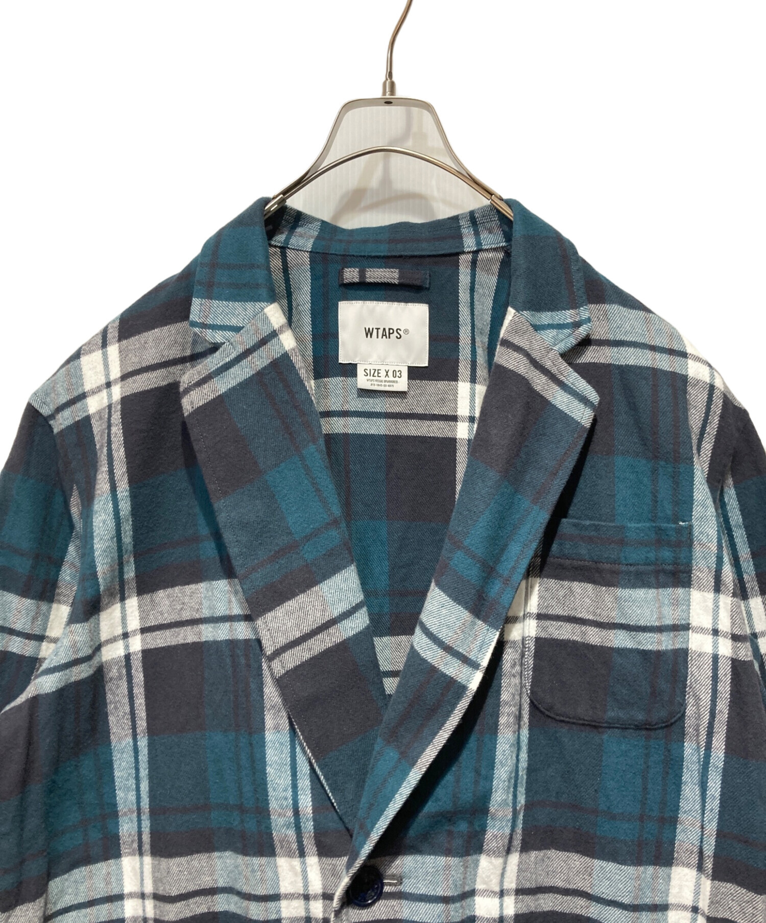 中古・古着通販】WTAPS (ダブルタップス) フランネルチェックガウン