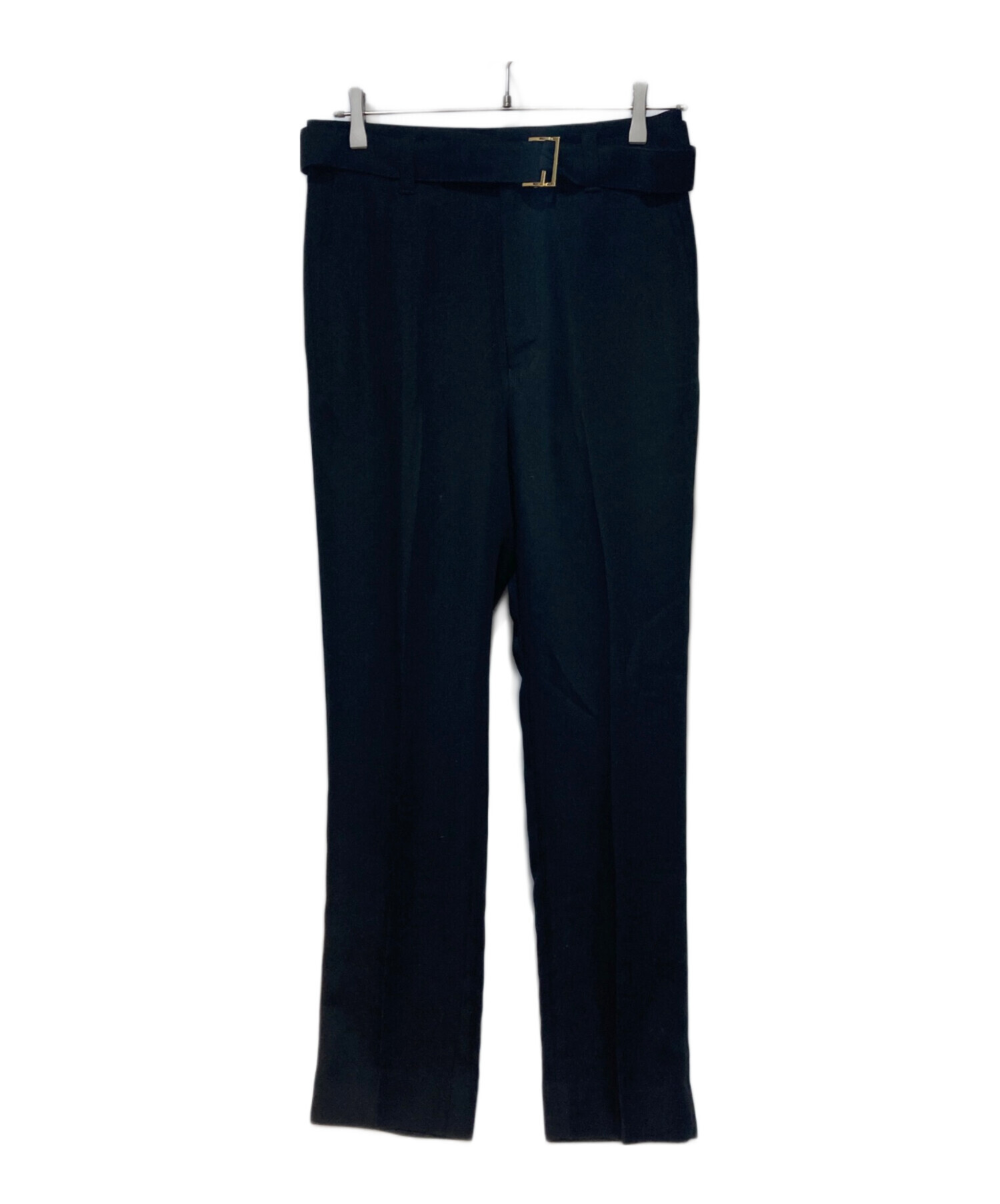 中古・古着通販】CULLNI (クルニ) Double Satin Slim Pants with Long