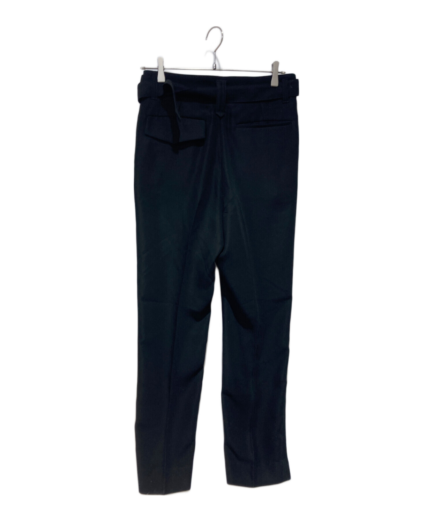 中古・古着通販】CULLNI (クルニ) Double Satin Slim Pants with Long