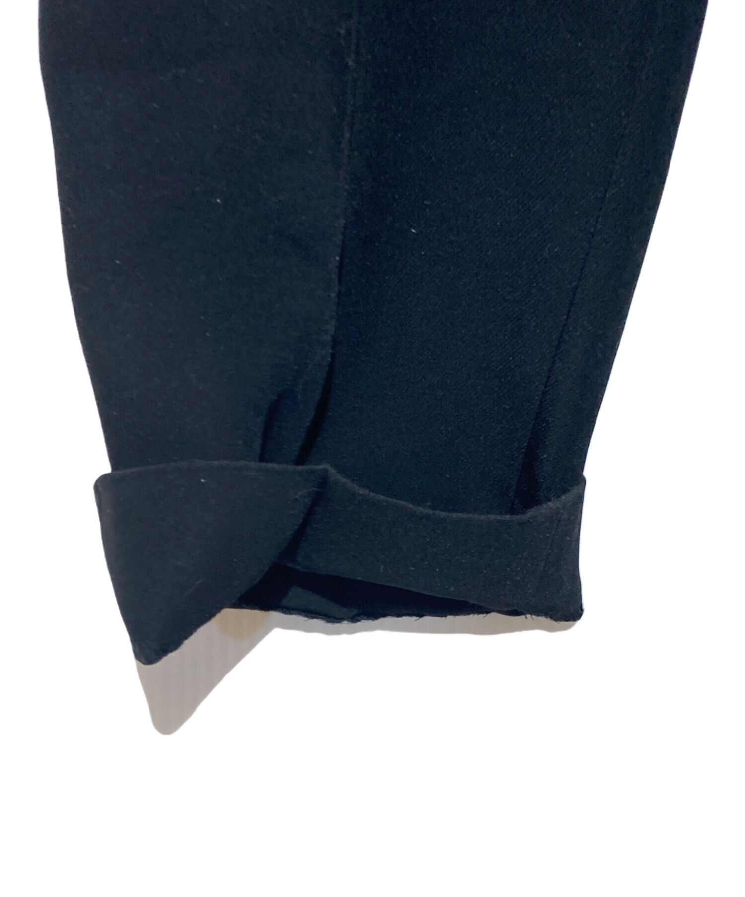 中古・古着通販】CULLNI (クルニ) Double Satin Slim Pants with Long