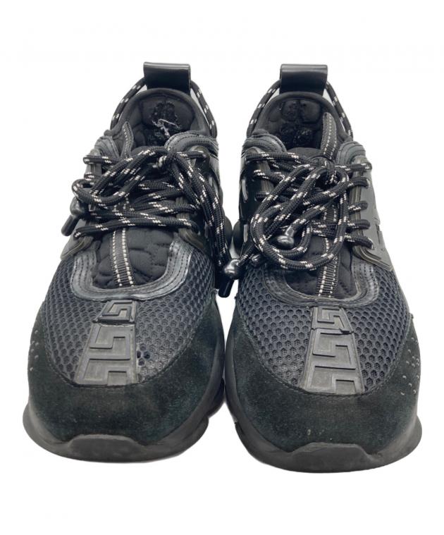 中古・古着通販】VERSACE (ヴェルサーチェ) スニーカー ブラック