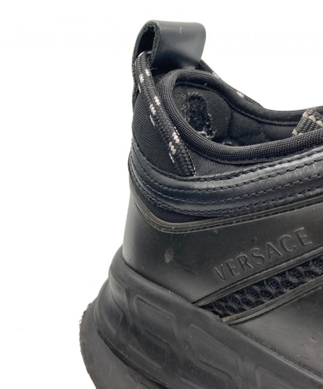 中古・古着通販】VERSACE (ヴェルサーチェ) スニーカー ブラック