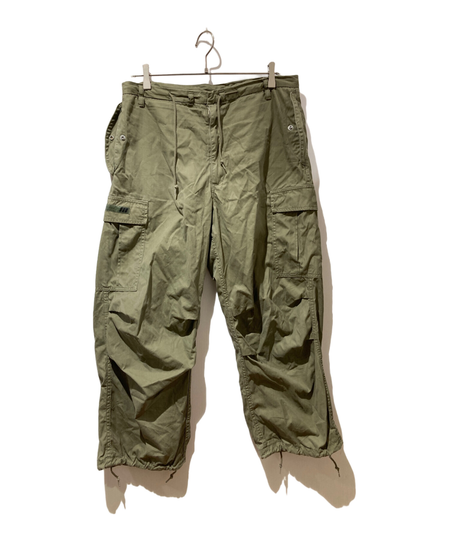 WTAPS オリーブグリーン カーゴパンツ 中古・古着通販】WTAPS (ダブルタップス) カーゴパンツ オリーブ