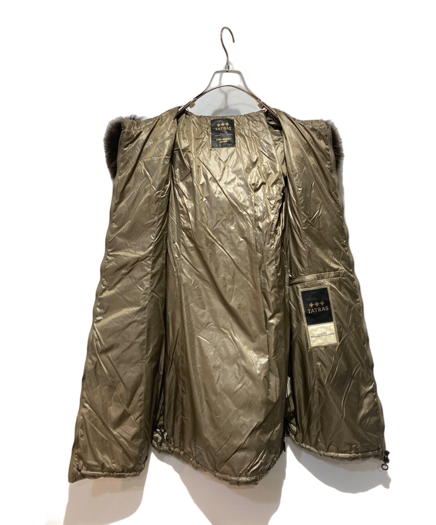 中古・古着通販】TATRAS (タトラス) PALMA パルマ ファーフード ダウン