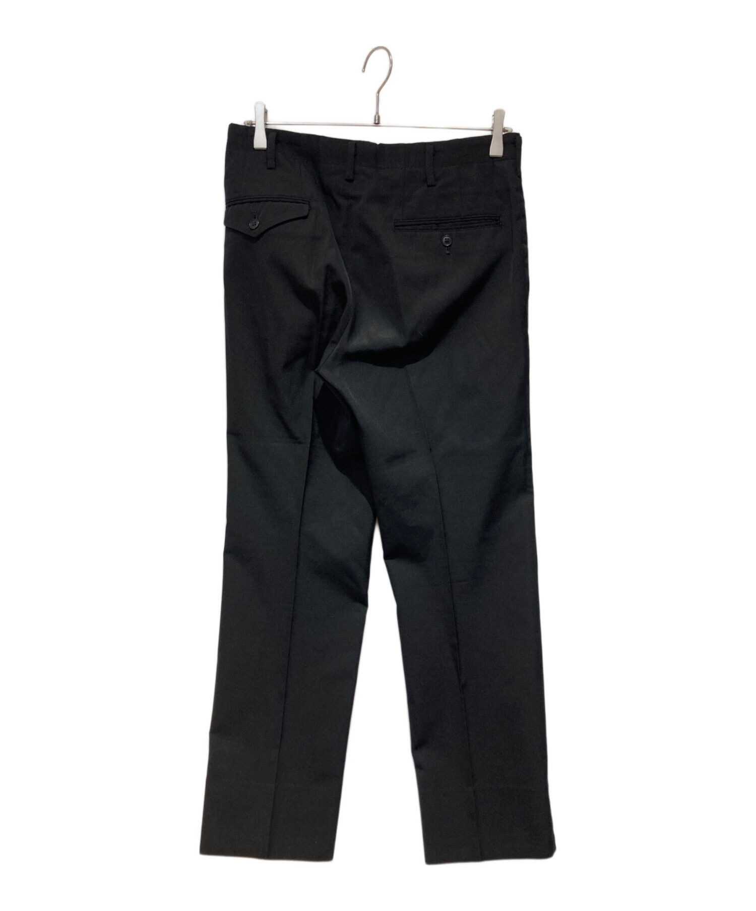 Y’s for men ワイズフォーメン スラックス メンズ 【古着】【中古】 中古・古着通販】Y'S for men (ワイズフォーメン) スラックス ブラック