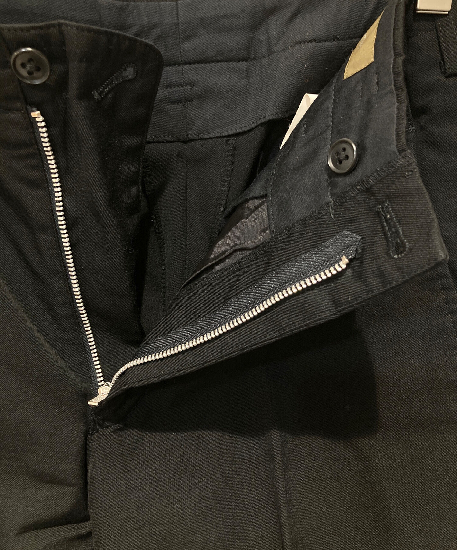 中古・古着通販】Y'S for men (ワイズフォーメン) スラックス ブラック