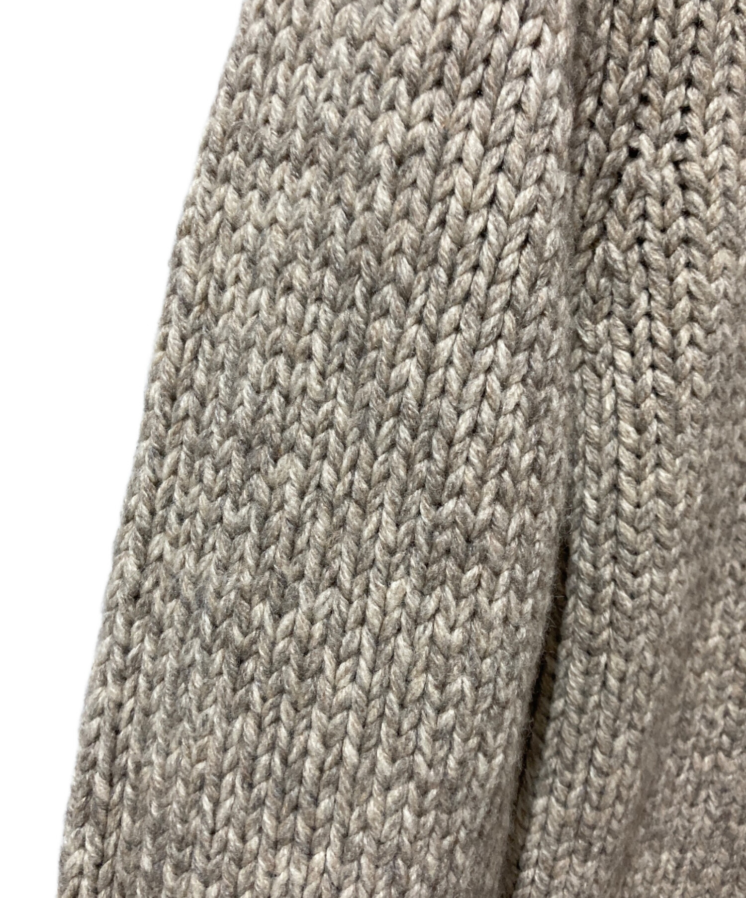 中古・古着通販】Zanone (ザノーネ) タートルネックニット ベージュ