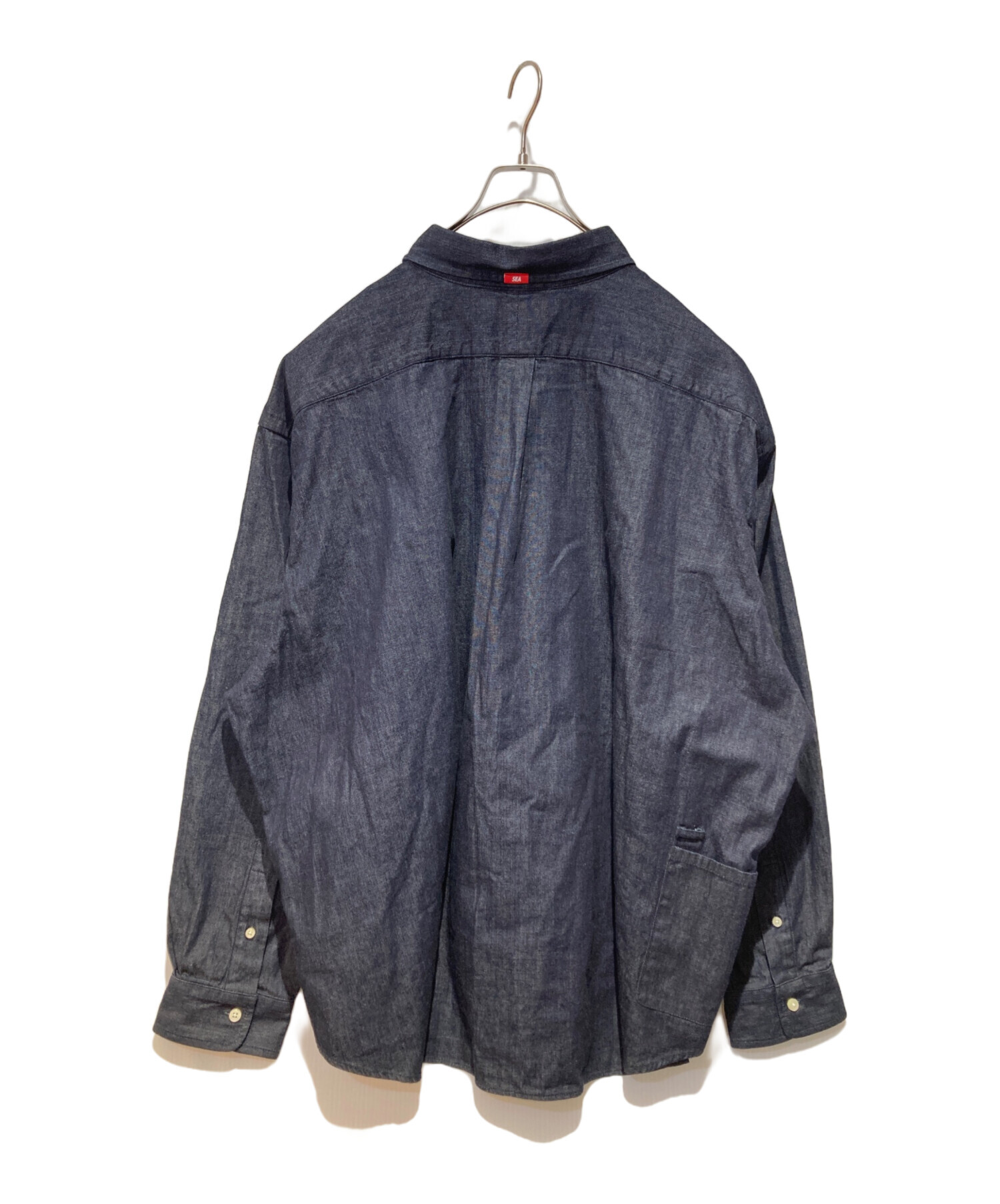 中古・古着通販】WIND AND SEA (ウィンダンシー) Balloon Denim Shirt