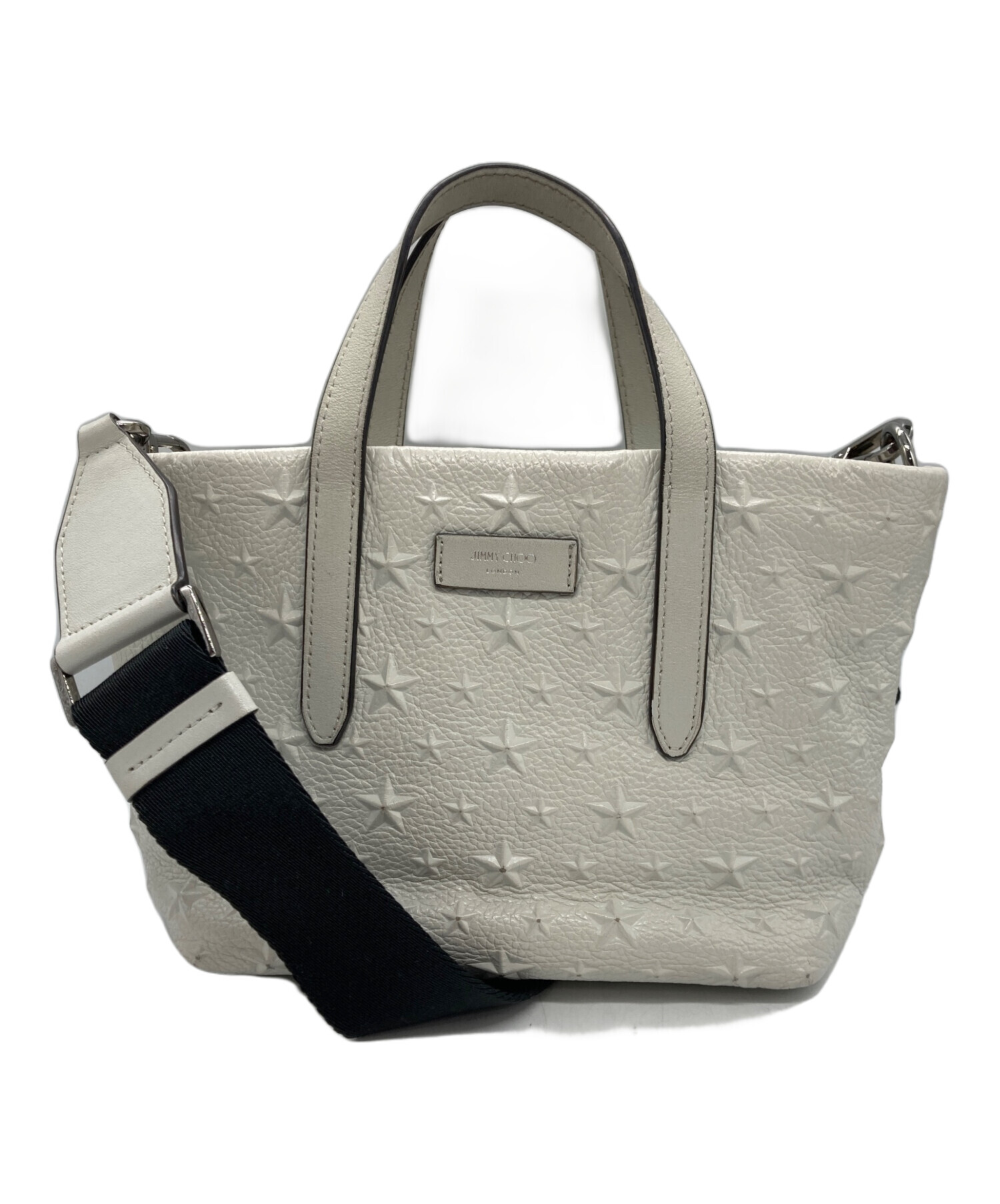 中古・古着通販】JIMMY CHOO (ジミーチュウ) エンボススターミニトート