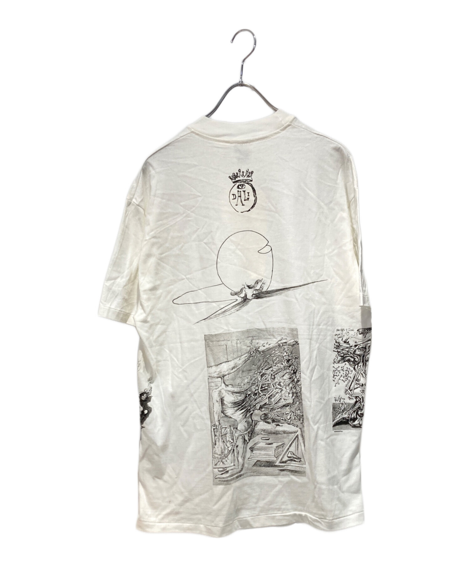 中古・古着通販】USED (ユーズド) art tee/マルチプリントアートT