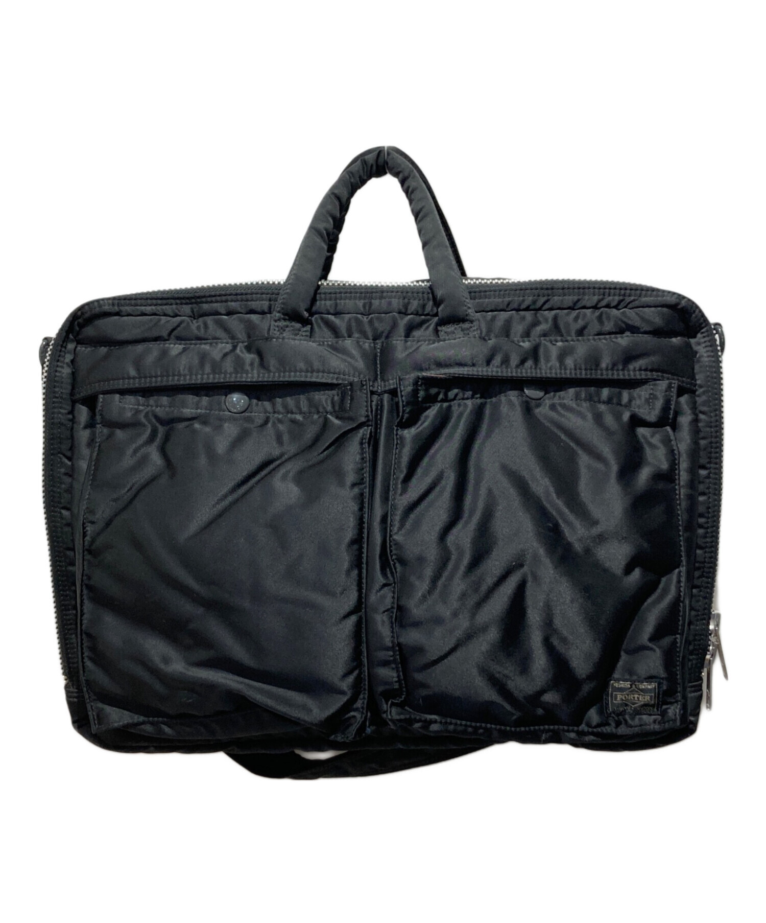 中古・古着通販】PORTER (ポーター) 2WAY BRIEFCASE ブラック