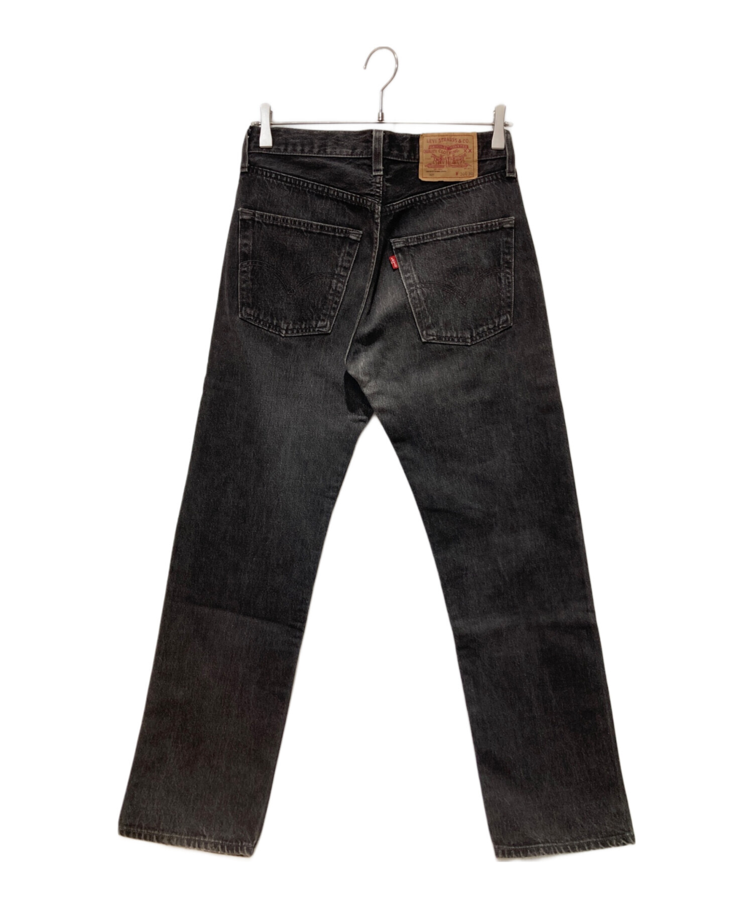 中古・古着通販】LEVI'S (リーバイス) 501 ブラックデニム ブラック