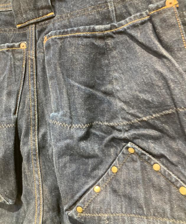 専用出品✳︎ 中古・古着通販】KAPITAL (キャピタル) スタッズデニムカーゴパンツ