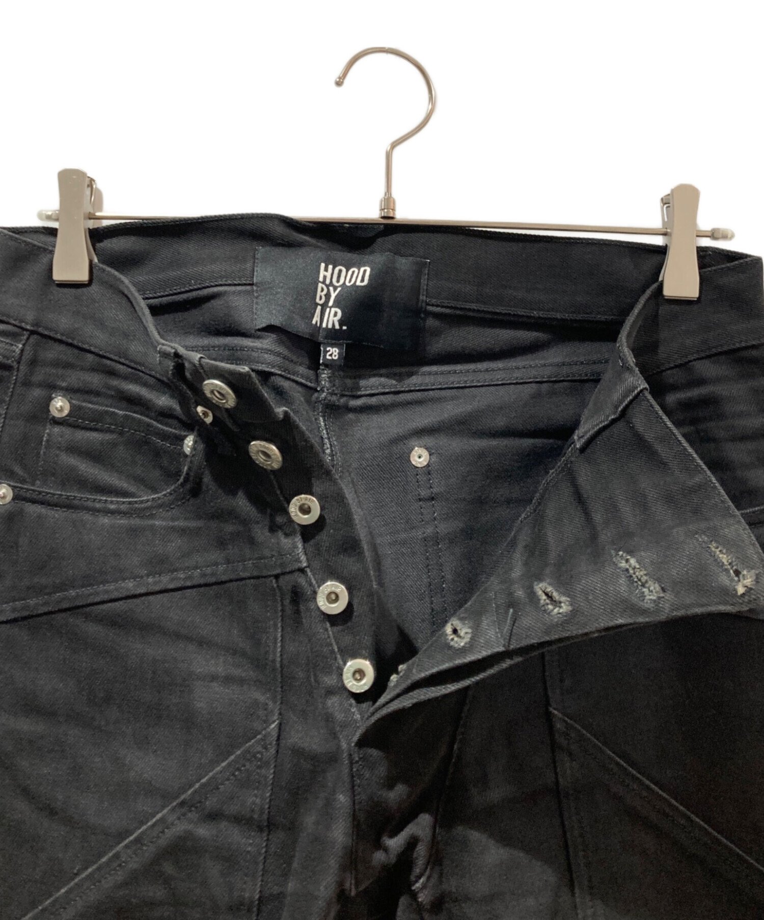 中古・古着通販】Hood By Air (フッドバイエアー) パッチワークデニム