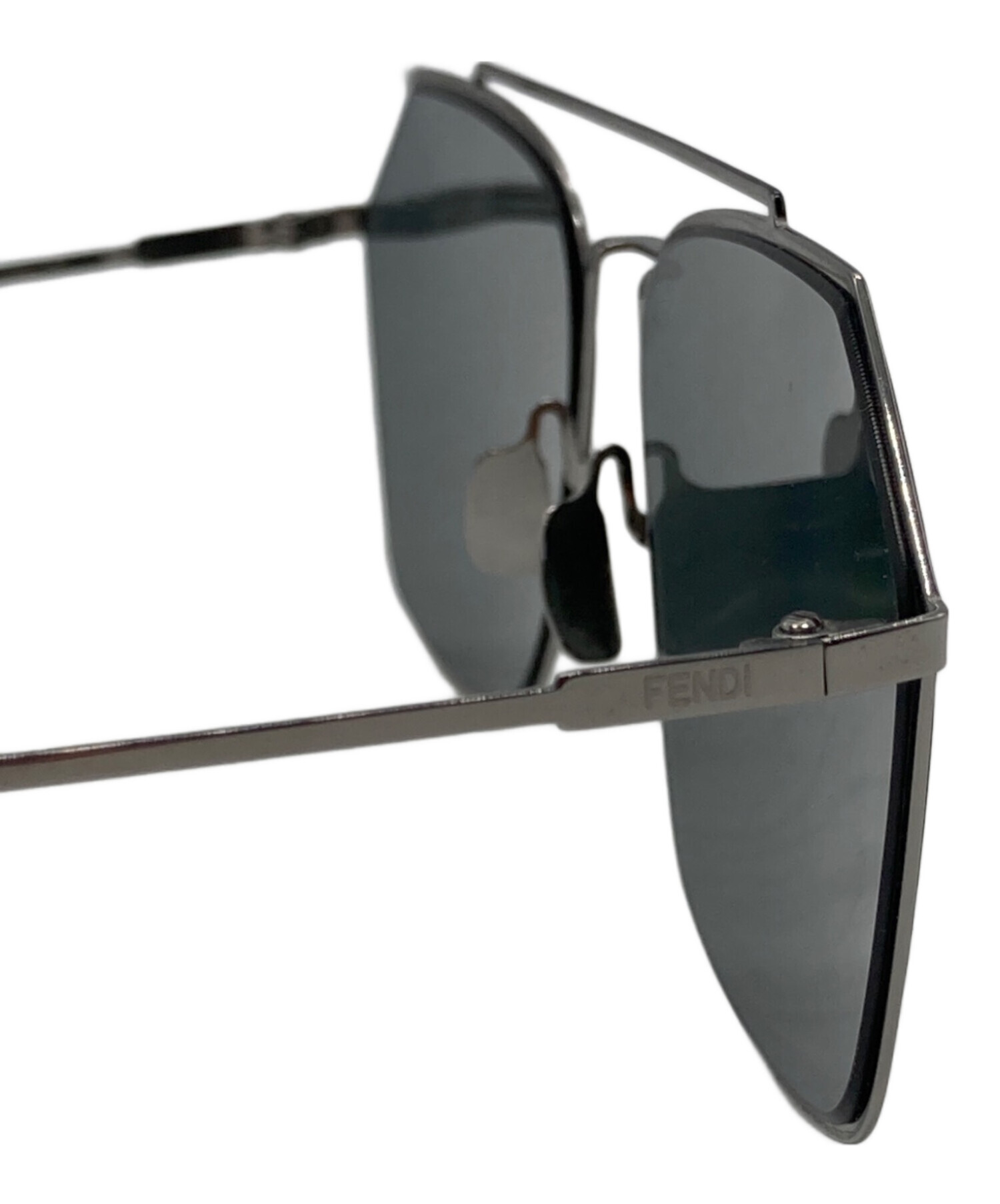 中古・古着通販】FENDI (フェンディ) サングラス ブラック サイズ:SIZE