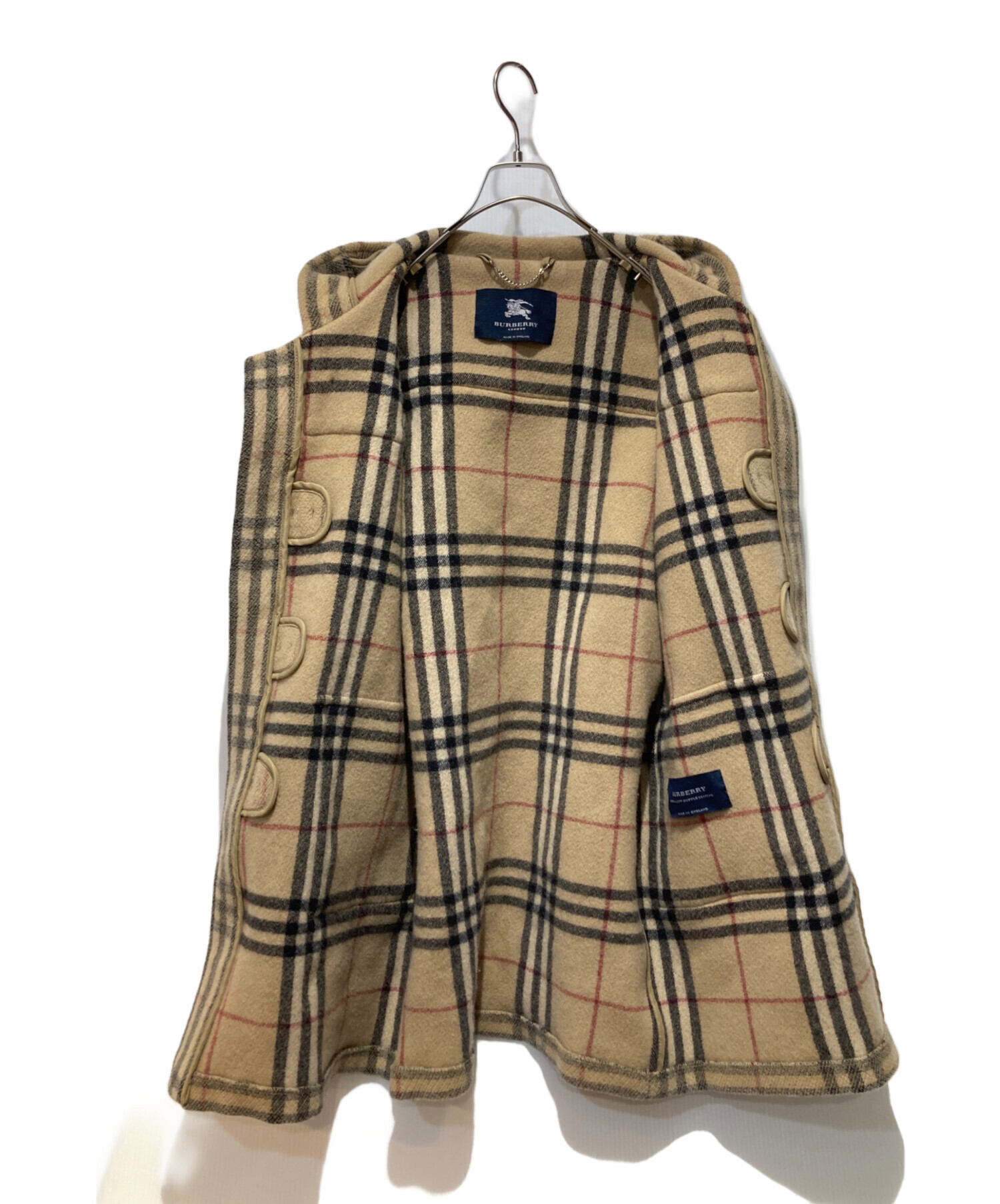 BURBERRY LONDON バーバリーロンドン　ギガチェック　ダッフルコート 中古・古着通販】BURBERRY LONDON (バーバリーロンドン) ノヴカ