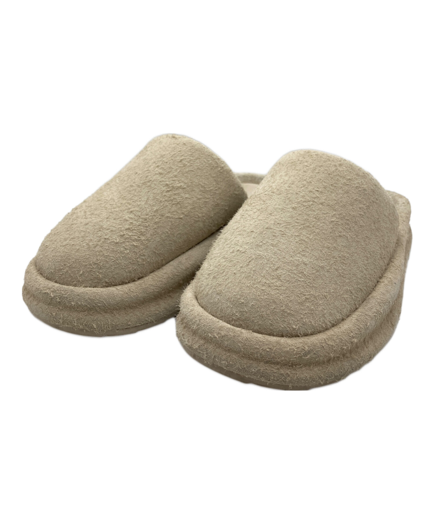 中古・古着通販】skylrk (ー) REST SLPPER HAIRY SUEDE カーキ サイズ