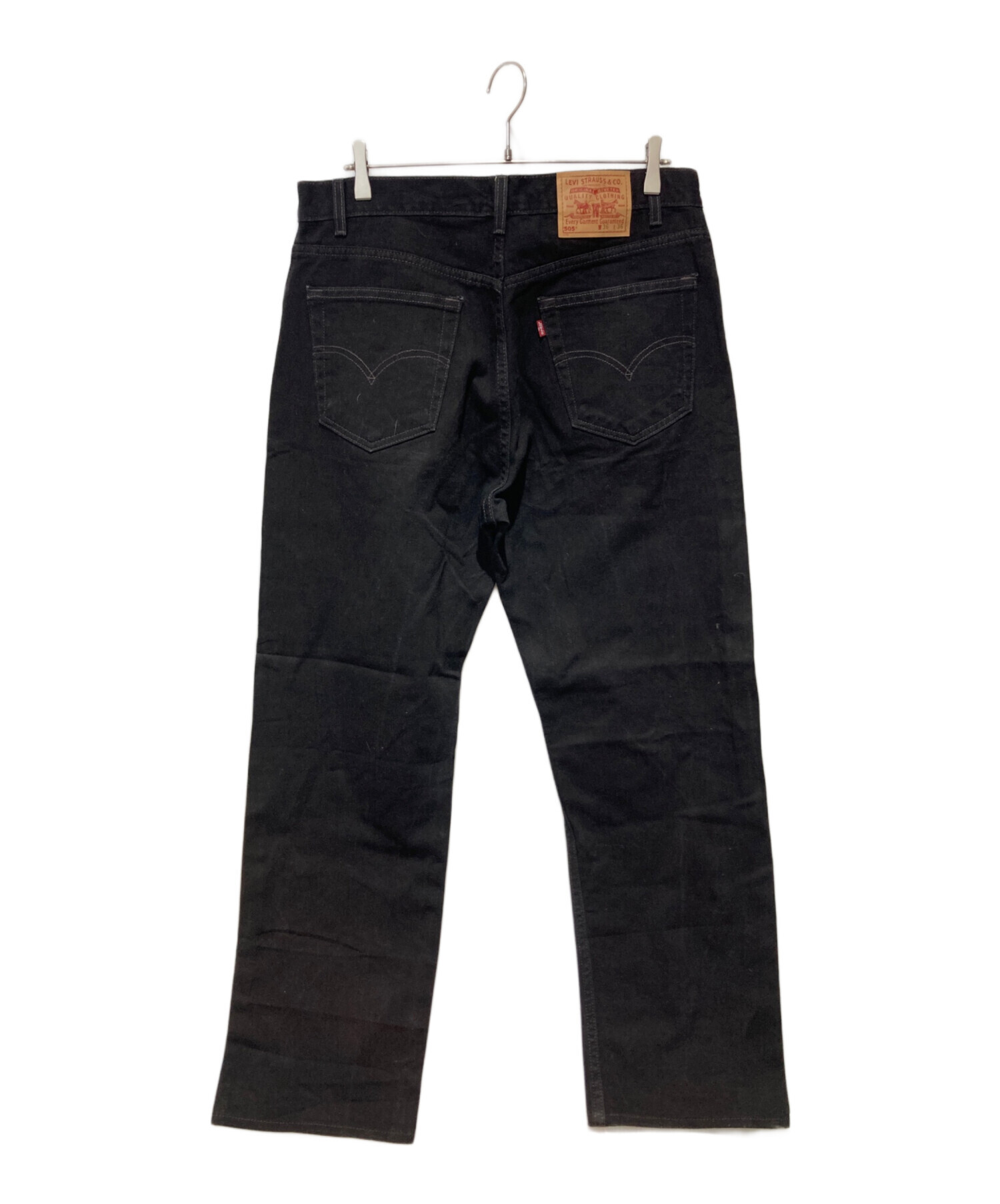 中古・古着通販】LEVI'S (リーバイス) 505 ブラックデニム ブラック