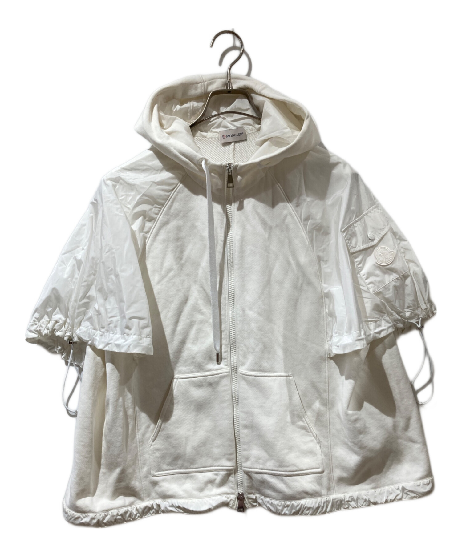 中古・古着通販】MONCLER (モンクレール) ZIP UP HOODIE ホワイト