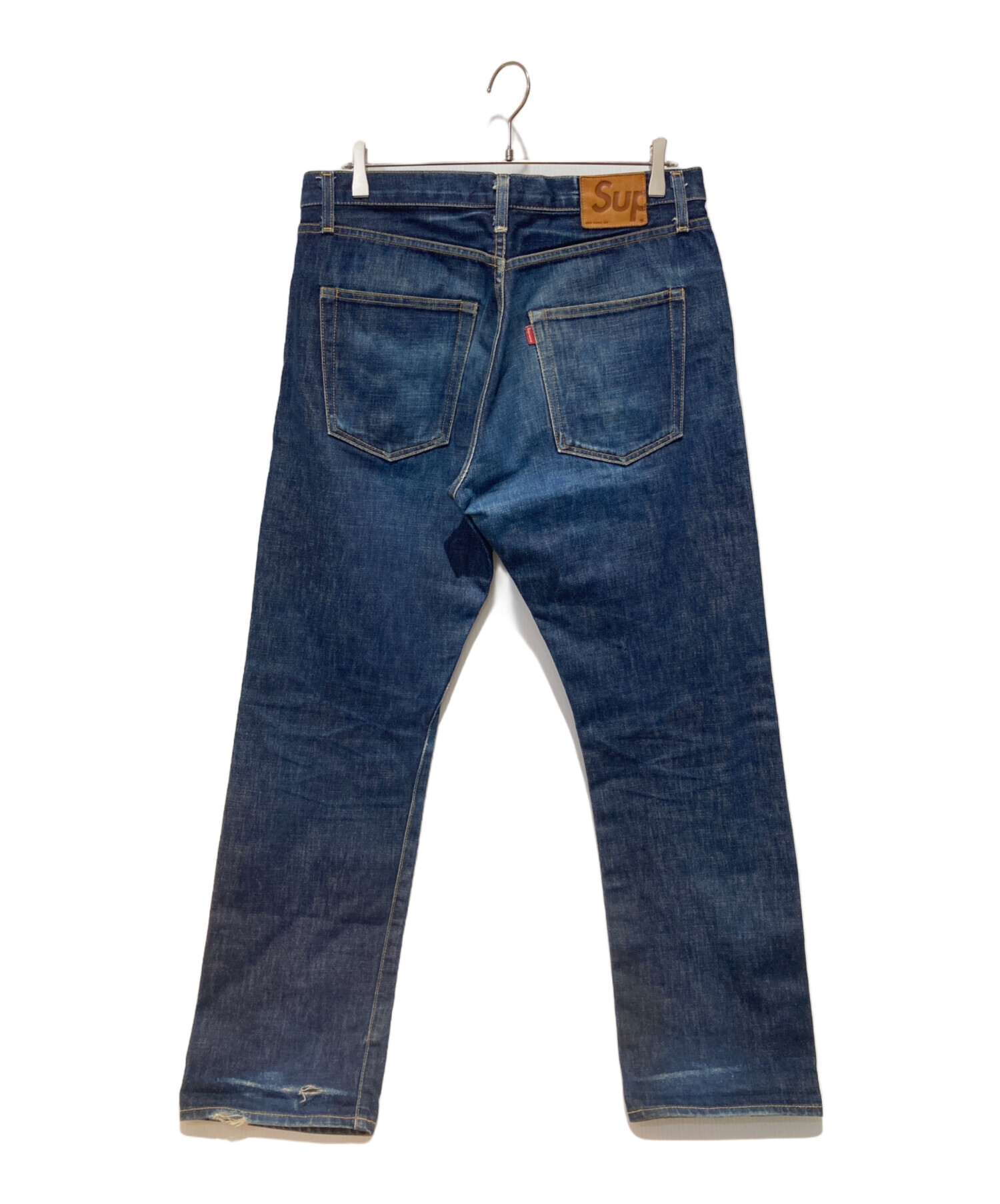 中古・古着通販】Supreme (シュプリーム) 赤耳デニムパンツ インディゴ