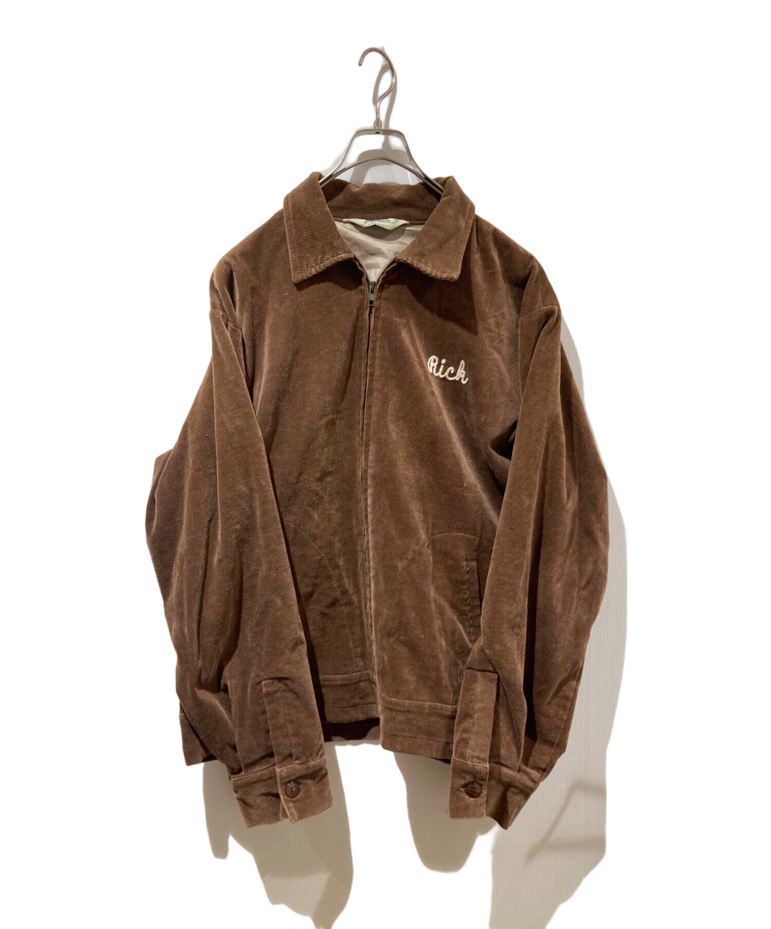 中古・古着通販】Backers (バッカーズ) 刺繍コーデュロイジャケット