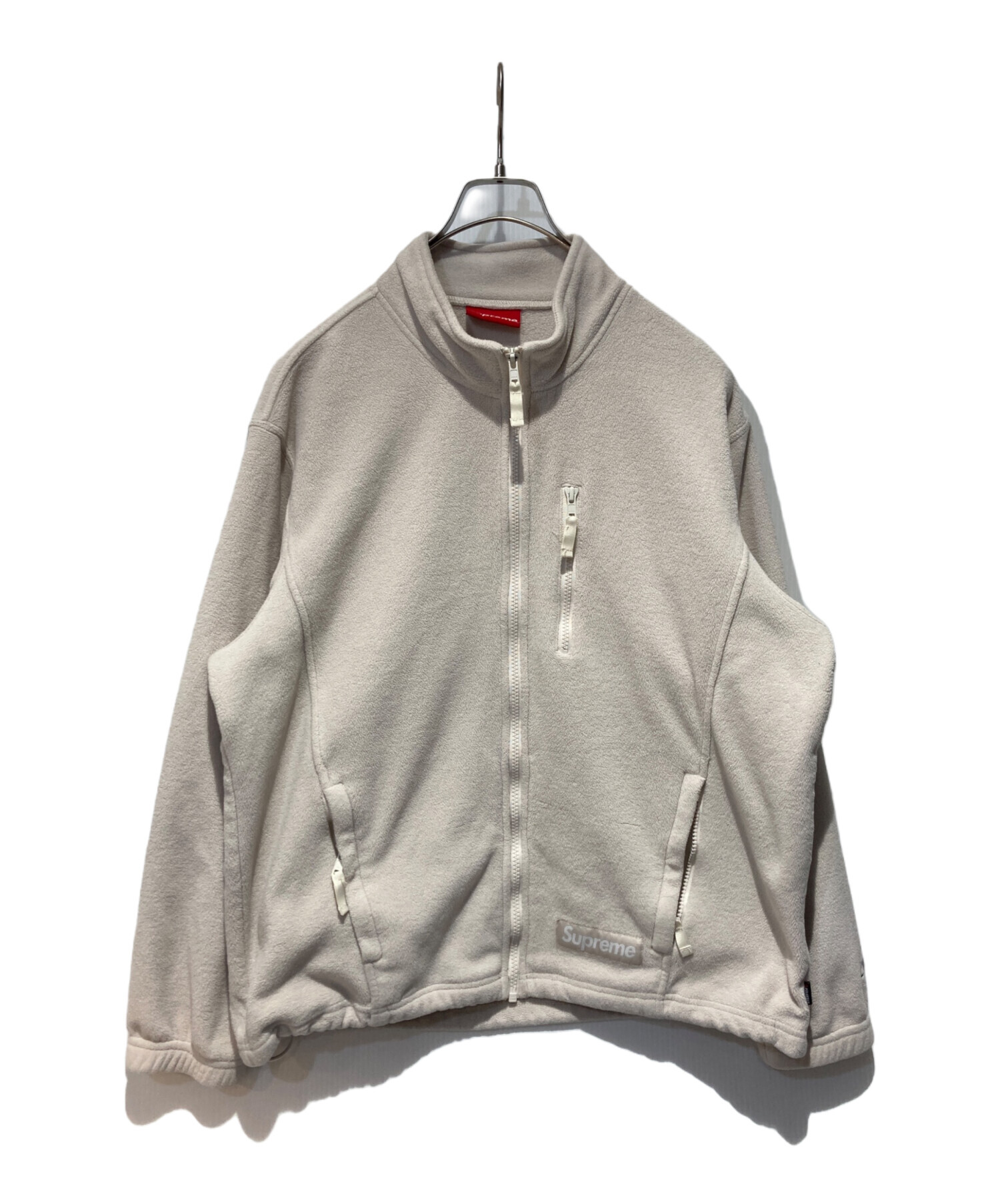 Supreme Beige Full Zip Jacket