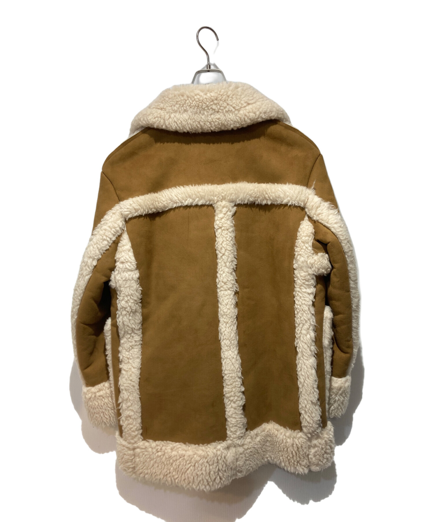 中古・古着通販】sacai (サカイ) Faux Shearling Blouson ブラウン
