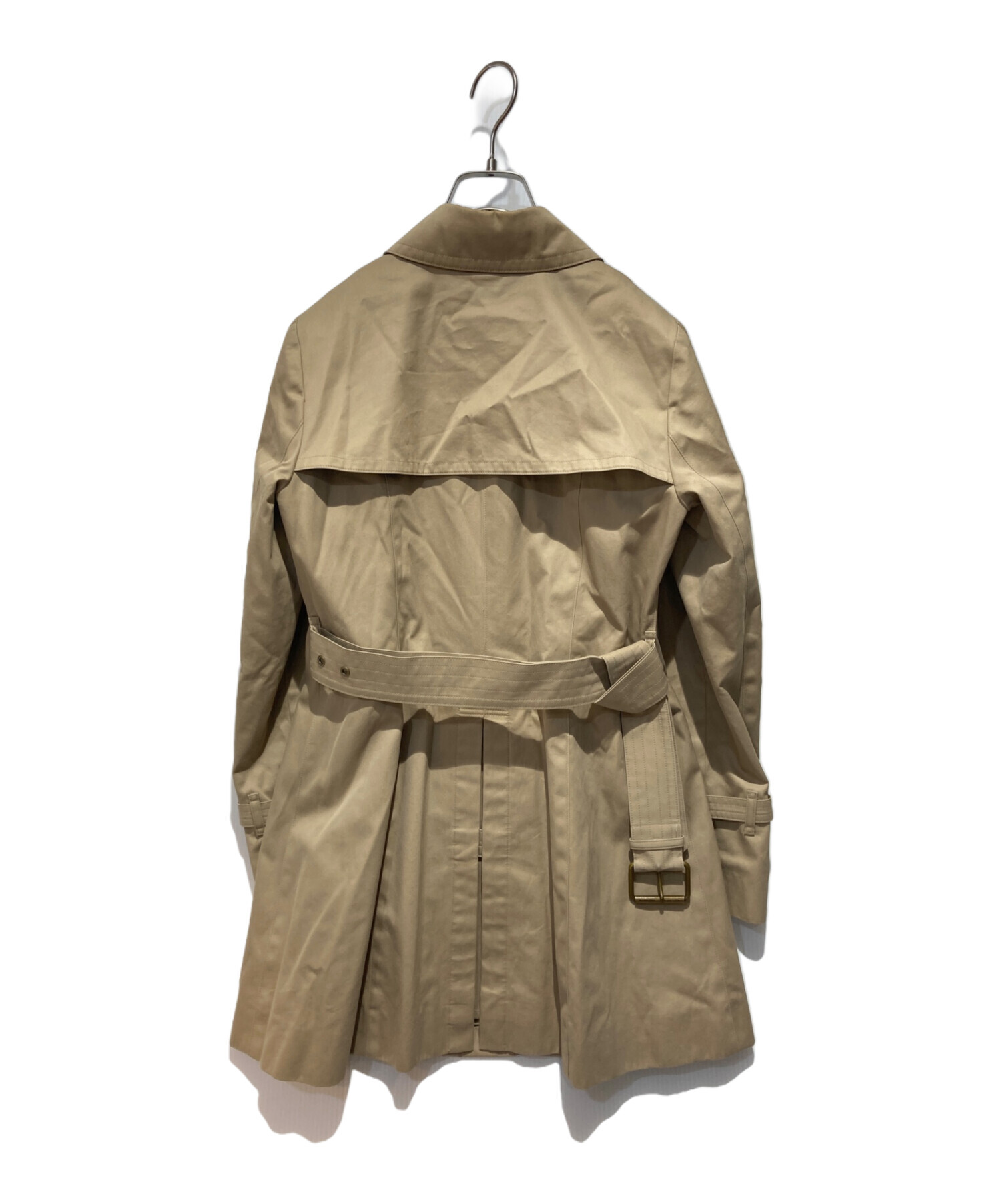 BURBERRY ブルーレーベル ベージュトレンチコート 中古・古着通販】BURBERRY BLUE LABEL (バーバリー ブルー レーベル