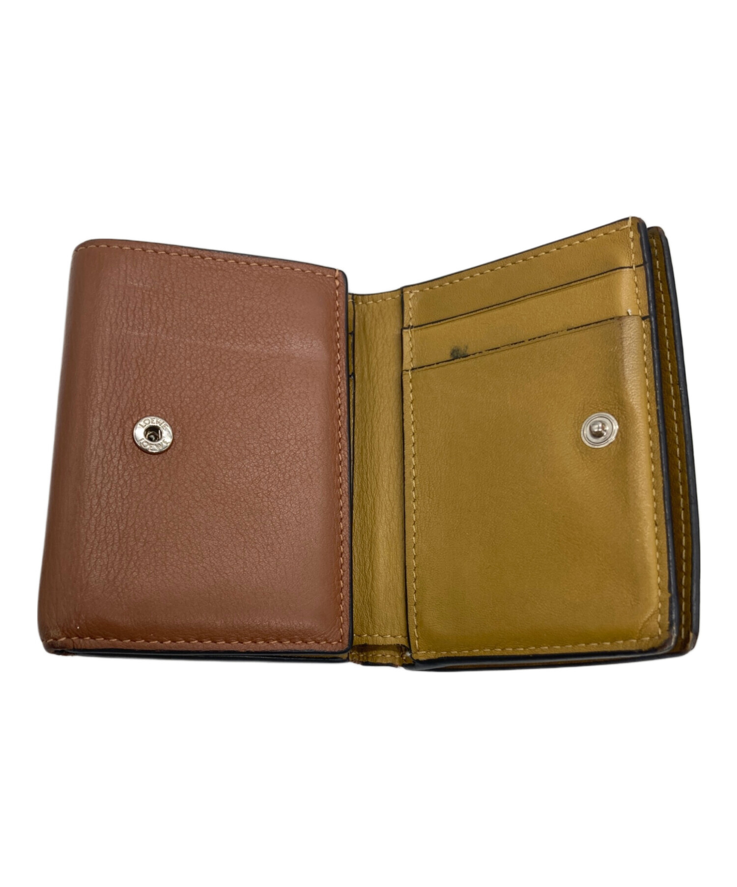 中古・古着通販】LOEWE (ロエベ) コンパクトアナグラムミニウォレット