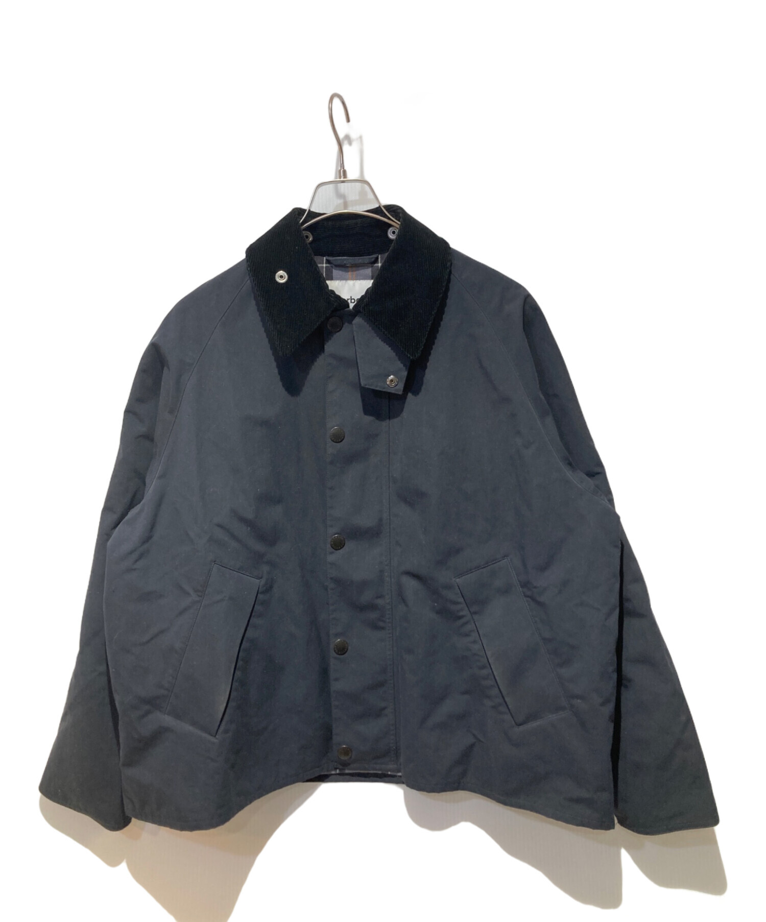 中古・古着通販】Barbour (バブアー) Transport ピーチスキン ネイビー 