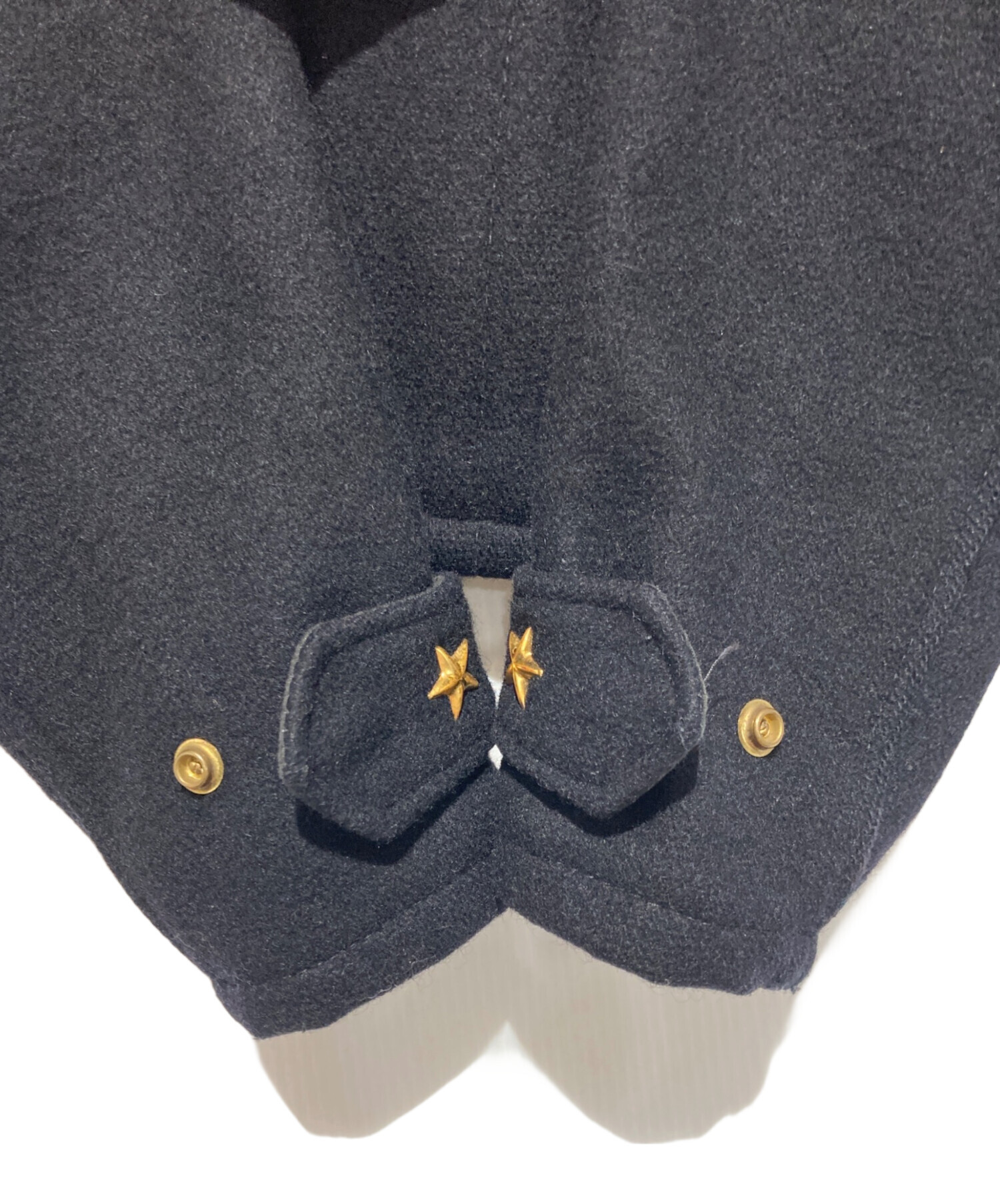 中古・古着通販】Schott (ショット) WOOL CPO JACKET ブラック サイズ