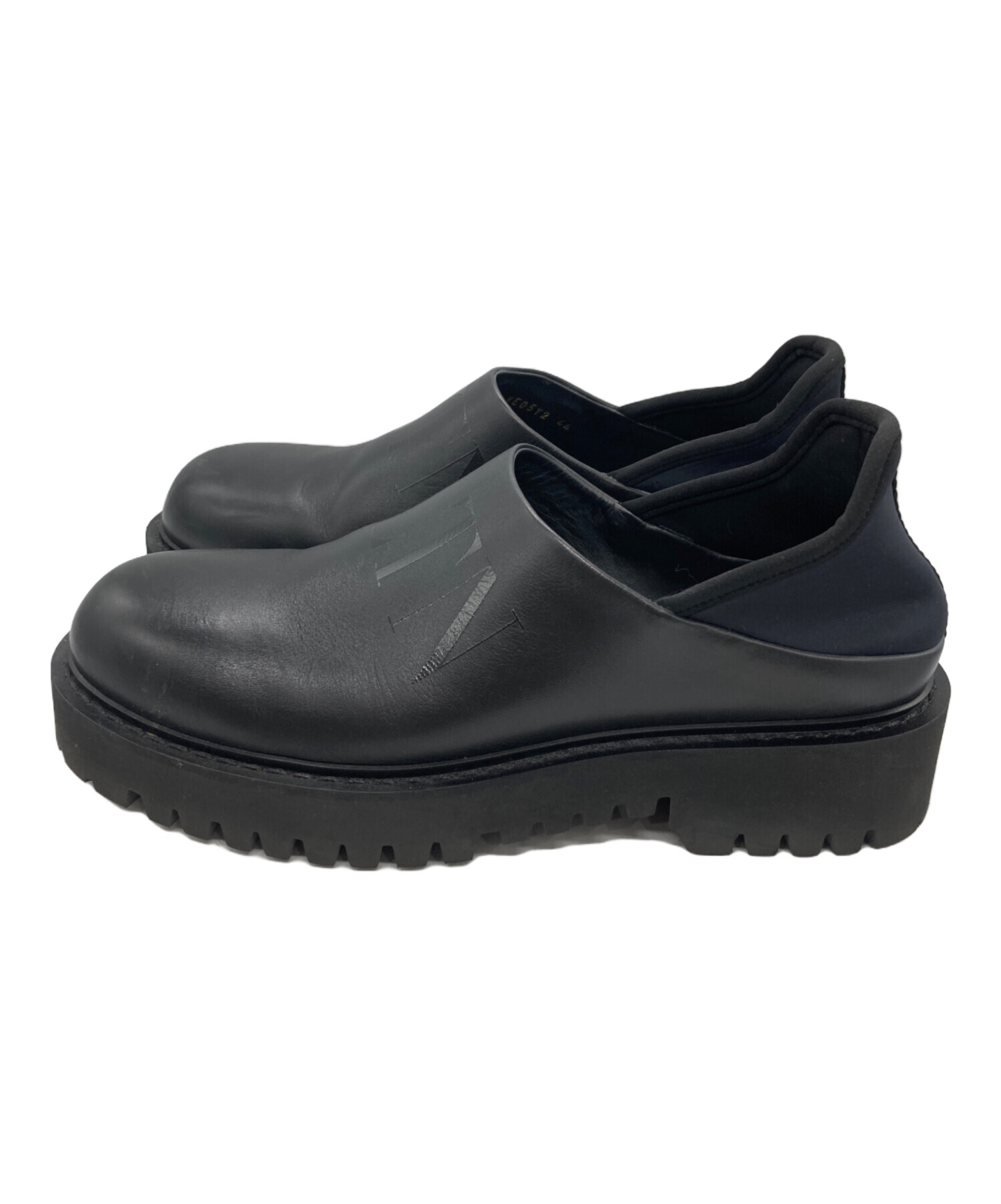 中古・古着通販】VALENTINO (ヴァレンティノ) 2WAYシューズ ブラック 