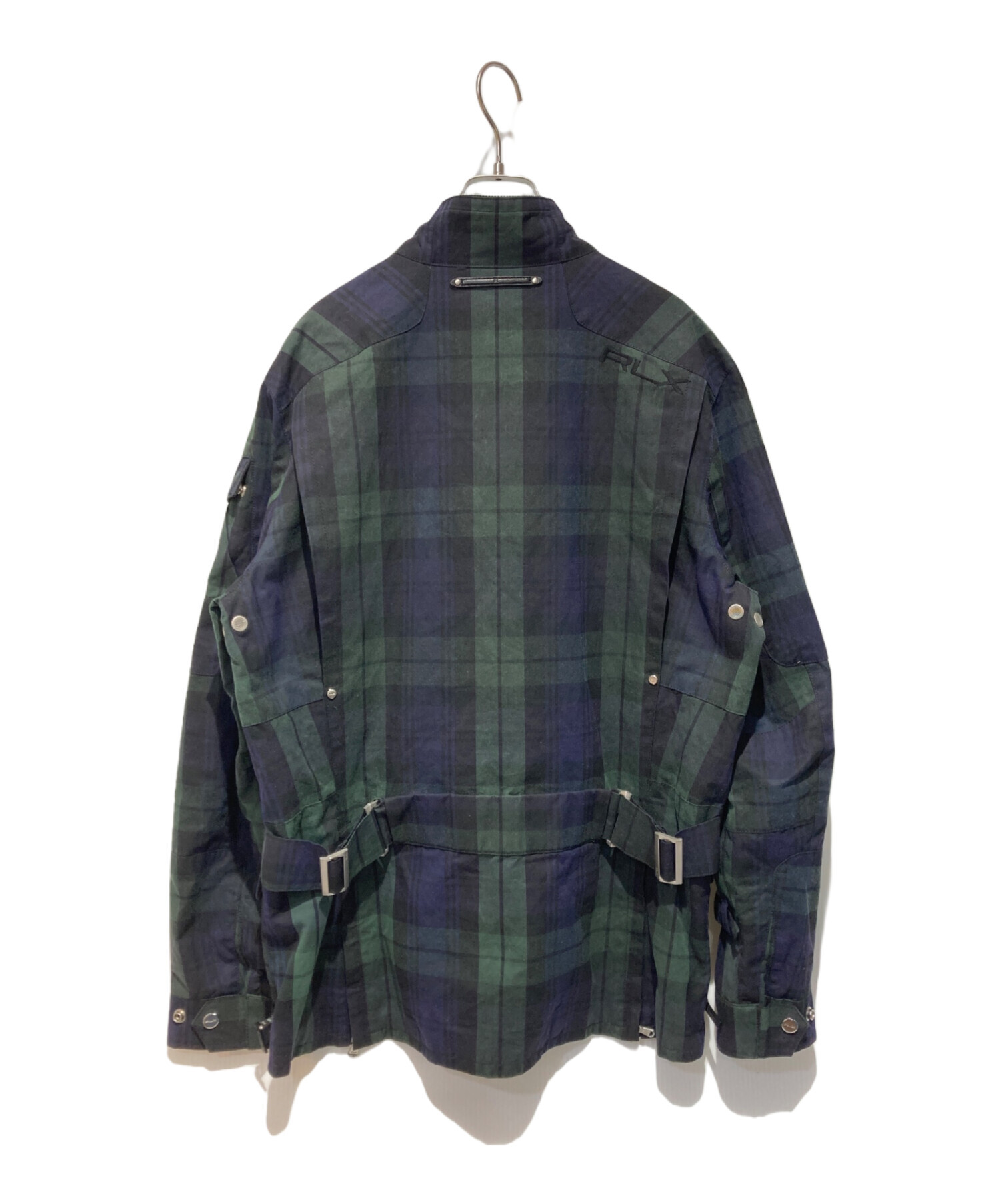 ラルフローレン   ビンテージ　ジャケット　チェック　サイズМ  メンズ 中古・古着通販】RLX RALPH LAUREN (アールエルエックスラルフローレン
