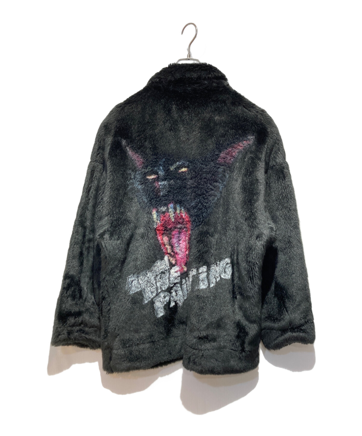 中古・古着通販】doublet (ダブレット) HAND PAINTED FUR JACKT