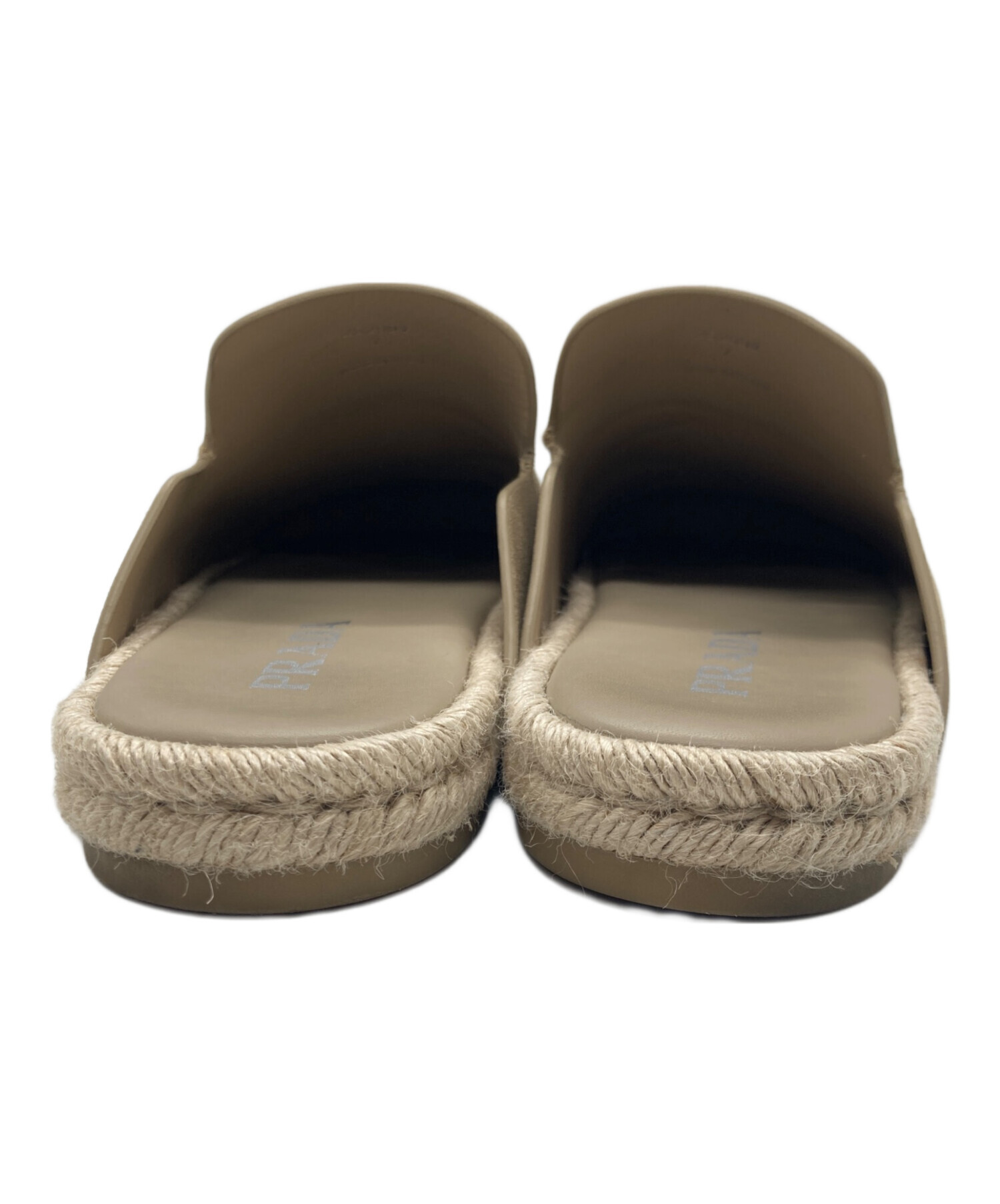 中古・古着通販】PRADA (プラダ) スウェードミュール ベージュ サイズ