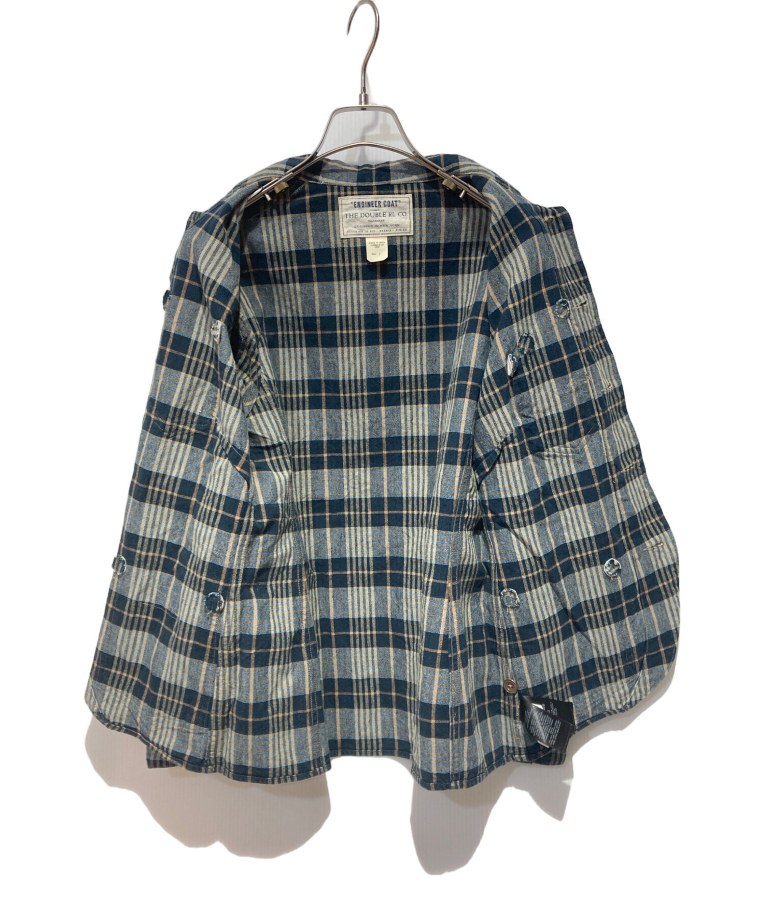 中古・古着通販】RRL (ダブルアールエル) ENGINEER COAT ブルー サイズ
