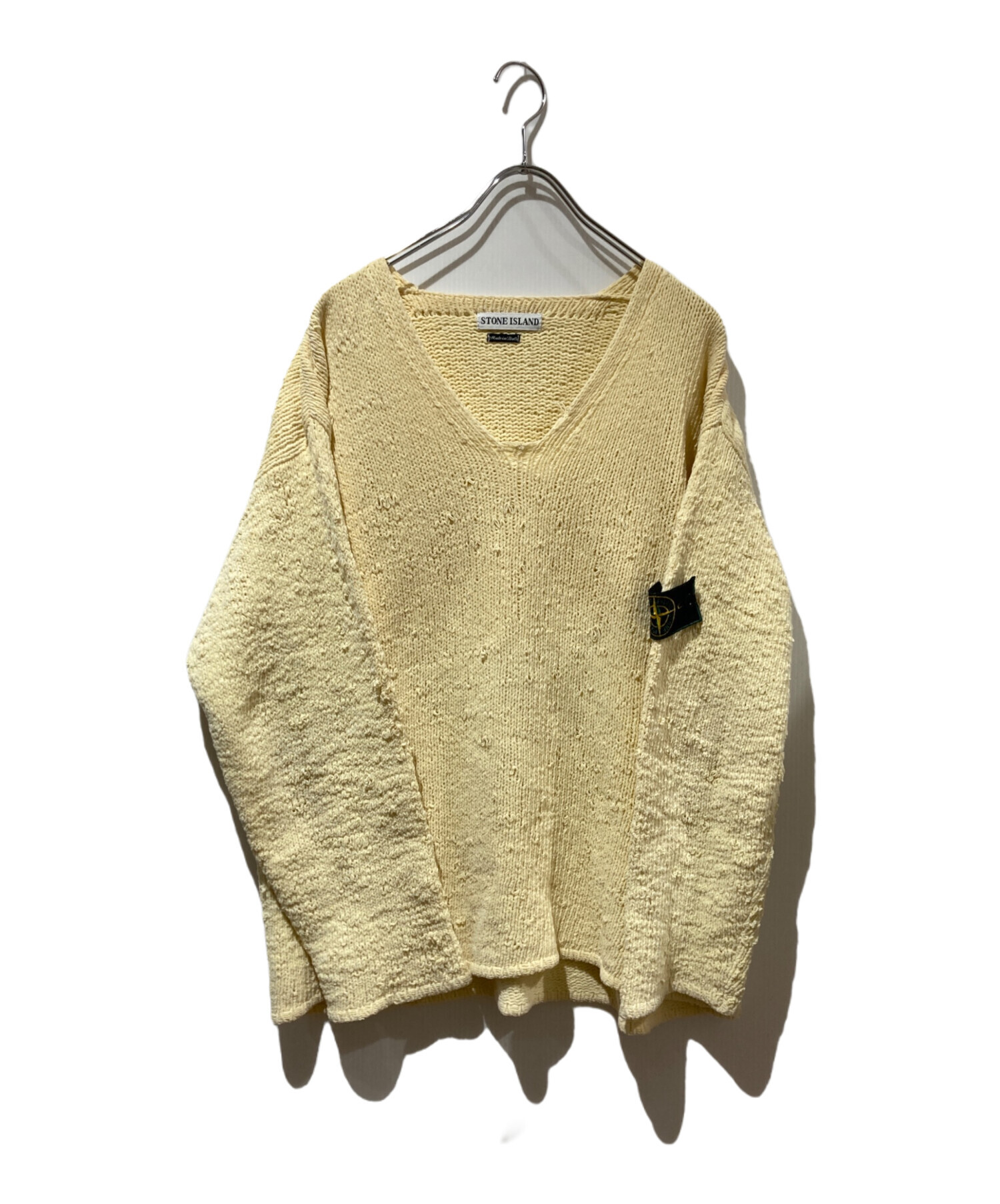 中古・古着通販】STONE ISLAND (ストーンアイランド) Vネックコットン