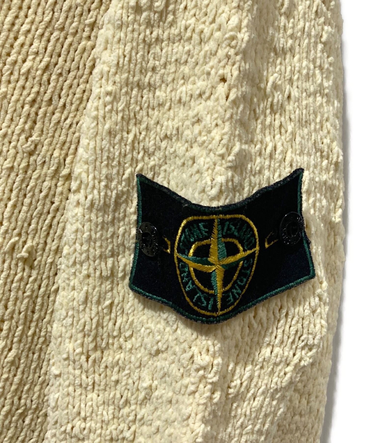 中古・古着通販】STONE ISLAND (ストーンアイランド) Vネックコットン