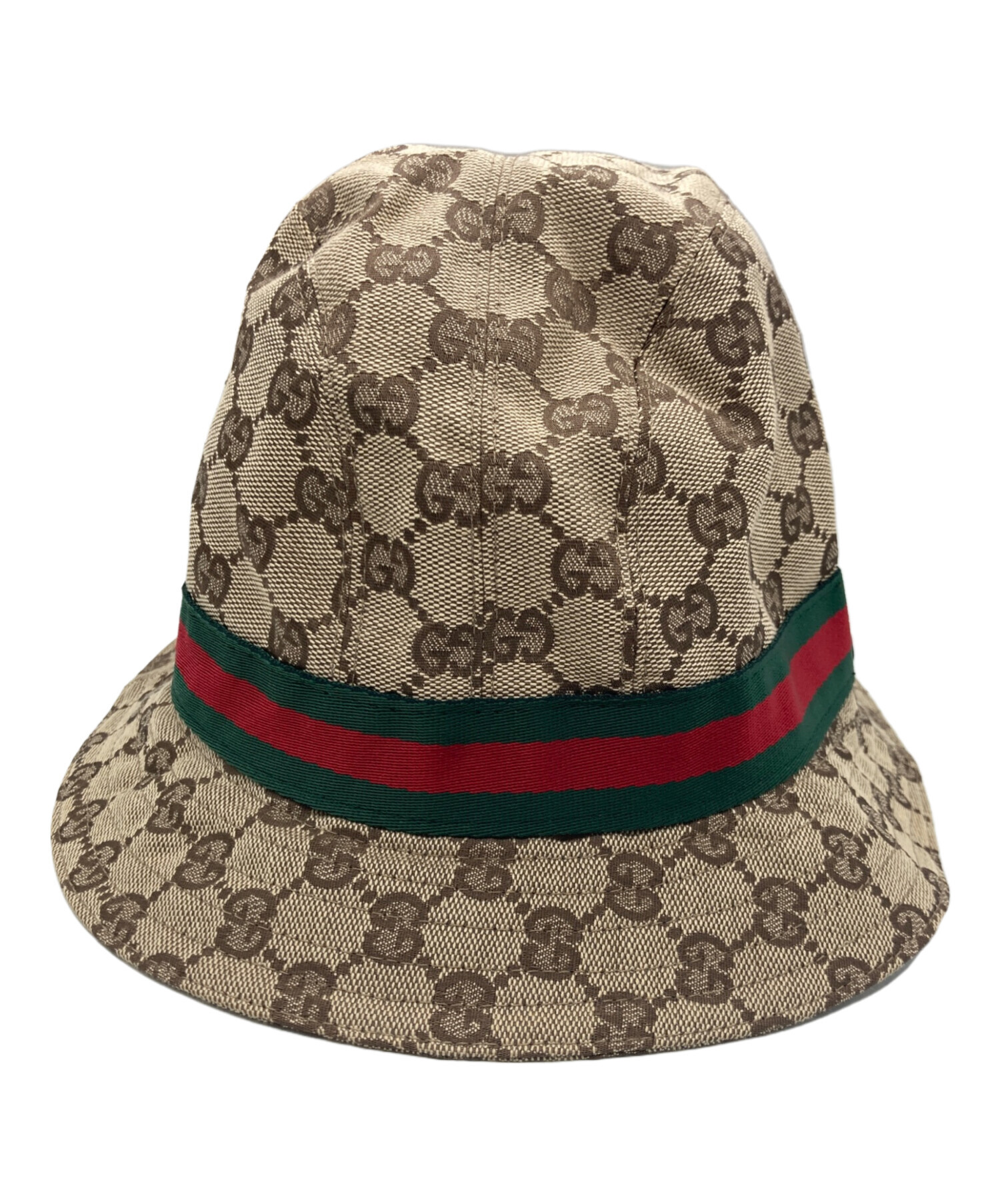中古・古着通販】GUCCI (グッチ) GGキャンバス シェリーラインバケット