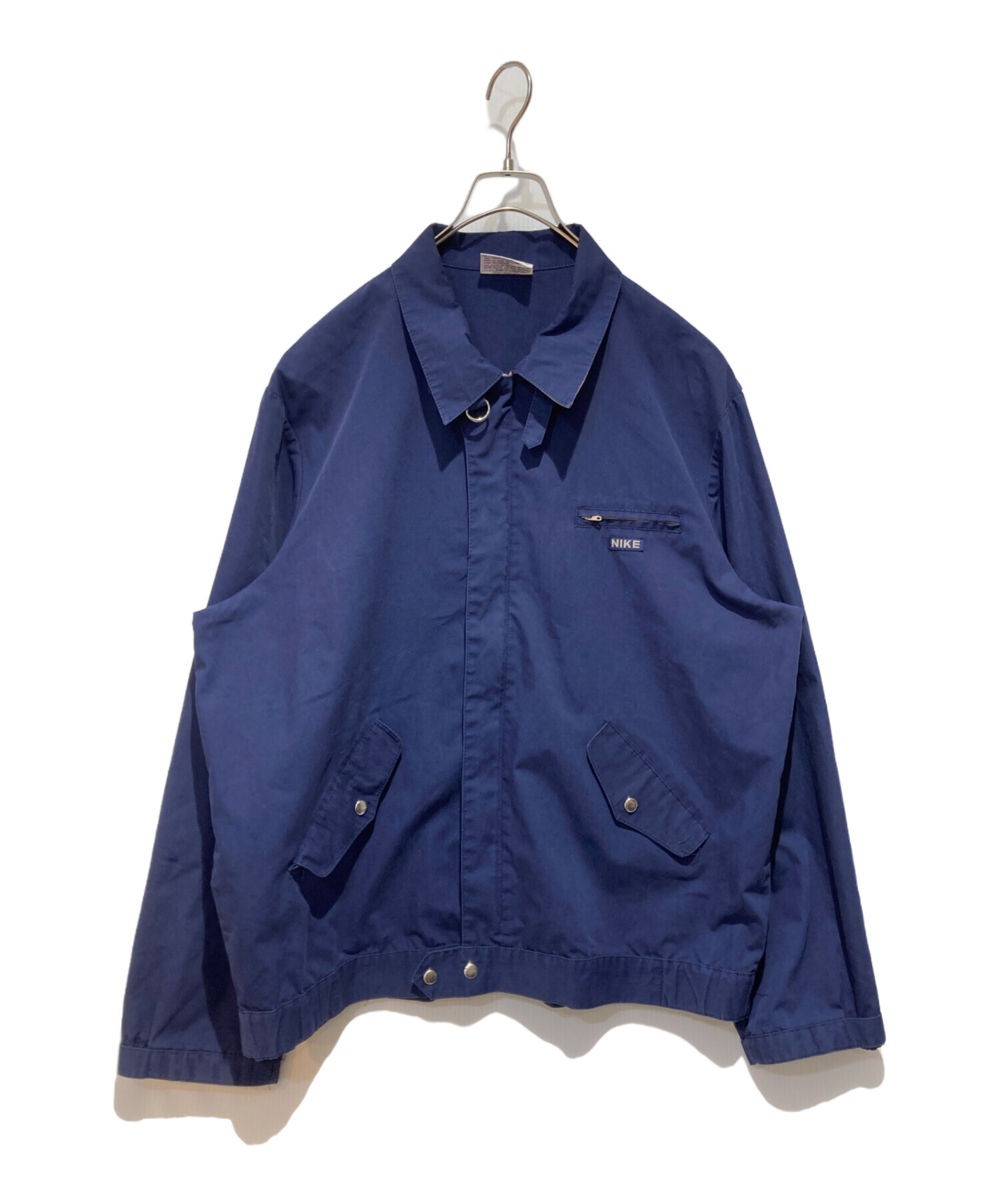 中古・古着通販】NIKE (ナイキ) スイングトップ ネイビー サイズ:XL
