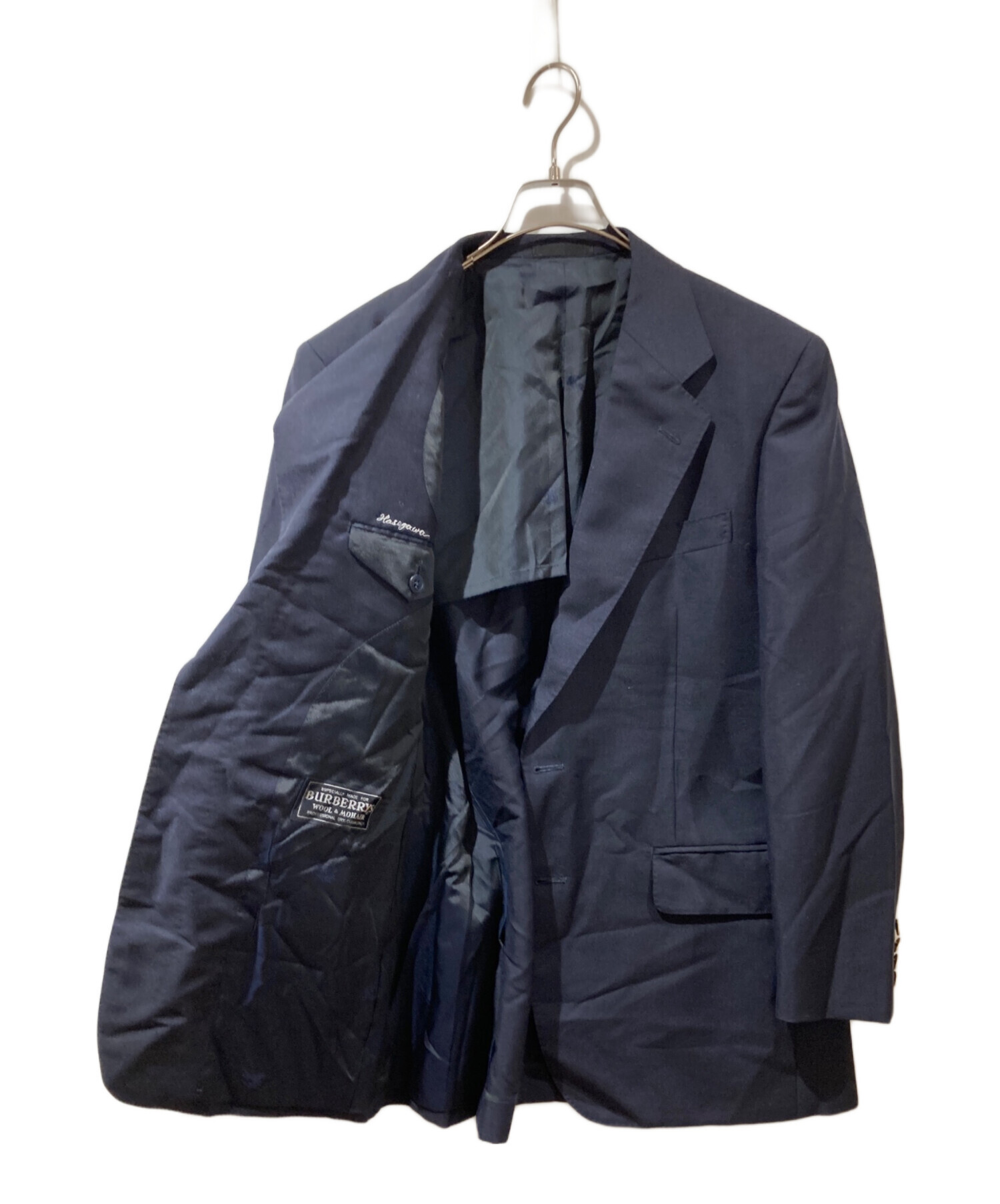 中古・古着通販】Burberry's (バーバリー) ブレザー ネイビー サイズ