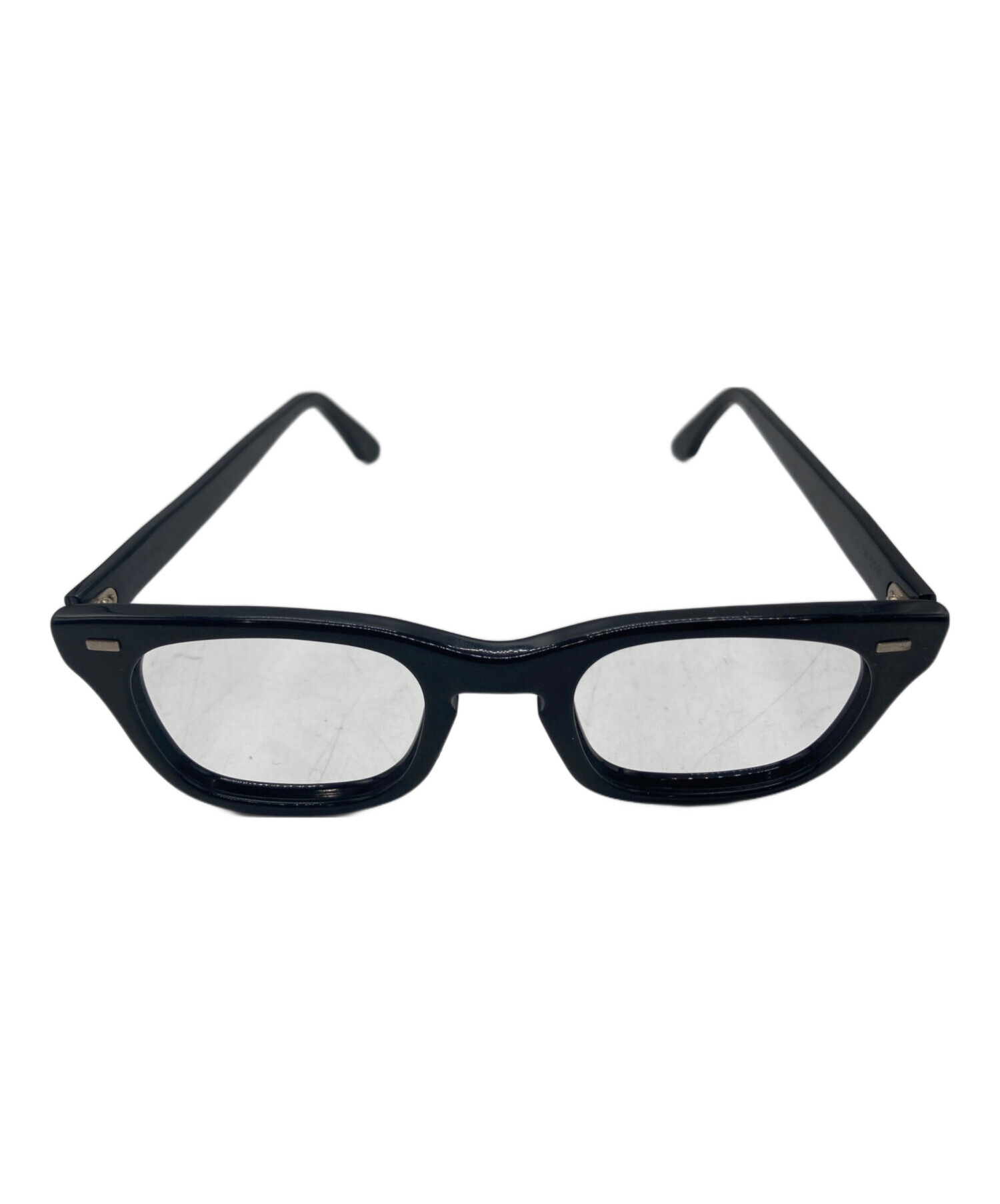 中古・古着通販】VINTAGE (ヴィンテージ) 眼鏡フレーム ブラック