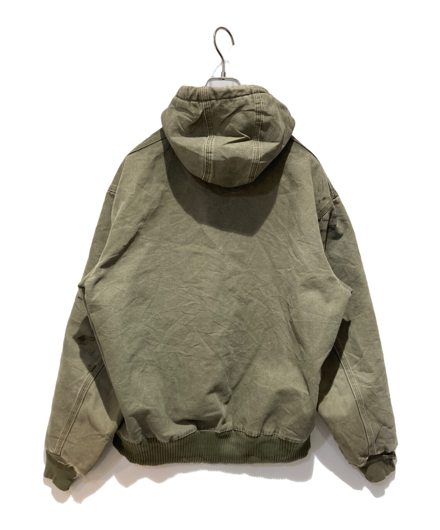 中古・古着通販】CarHartt (カーハート) アクティブパーカー オリーブ 