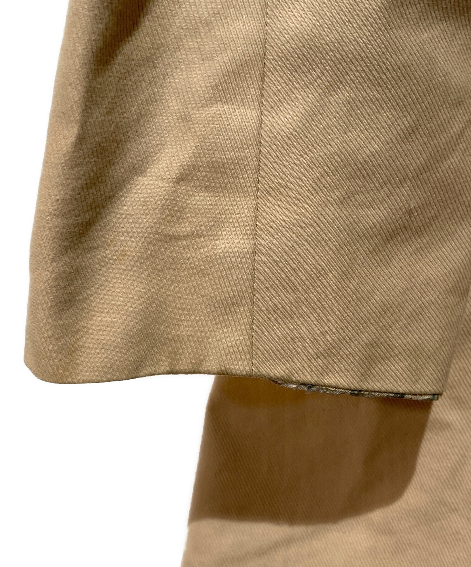 sacai サカイ トレンチシャツ /ベージュ ホワイト 変形 フレア新品タグ