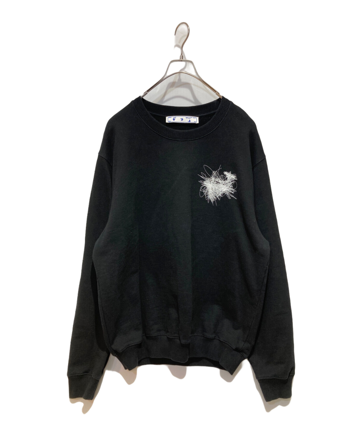 中古・古着通販】OFFWHITE (オフホワイト) プリントスウェット